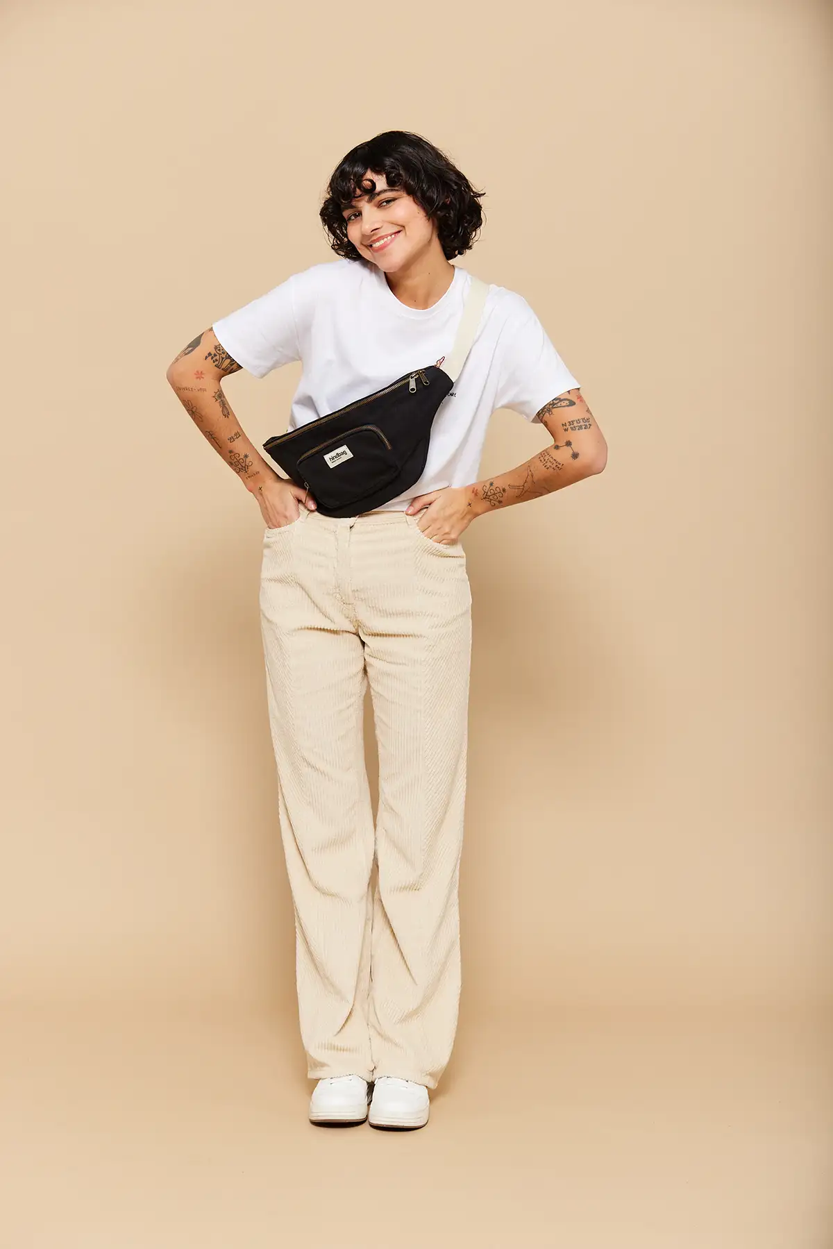 Sac banane XL Sofia Noir