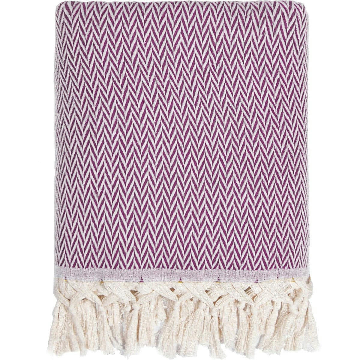 ASPEN - Plaid laine  130x170 rose fuchsia