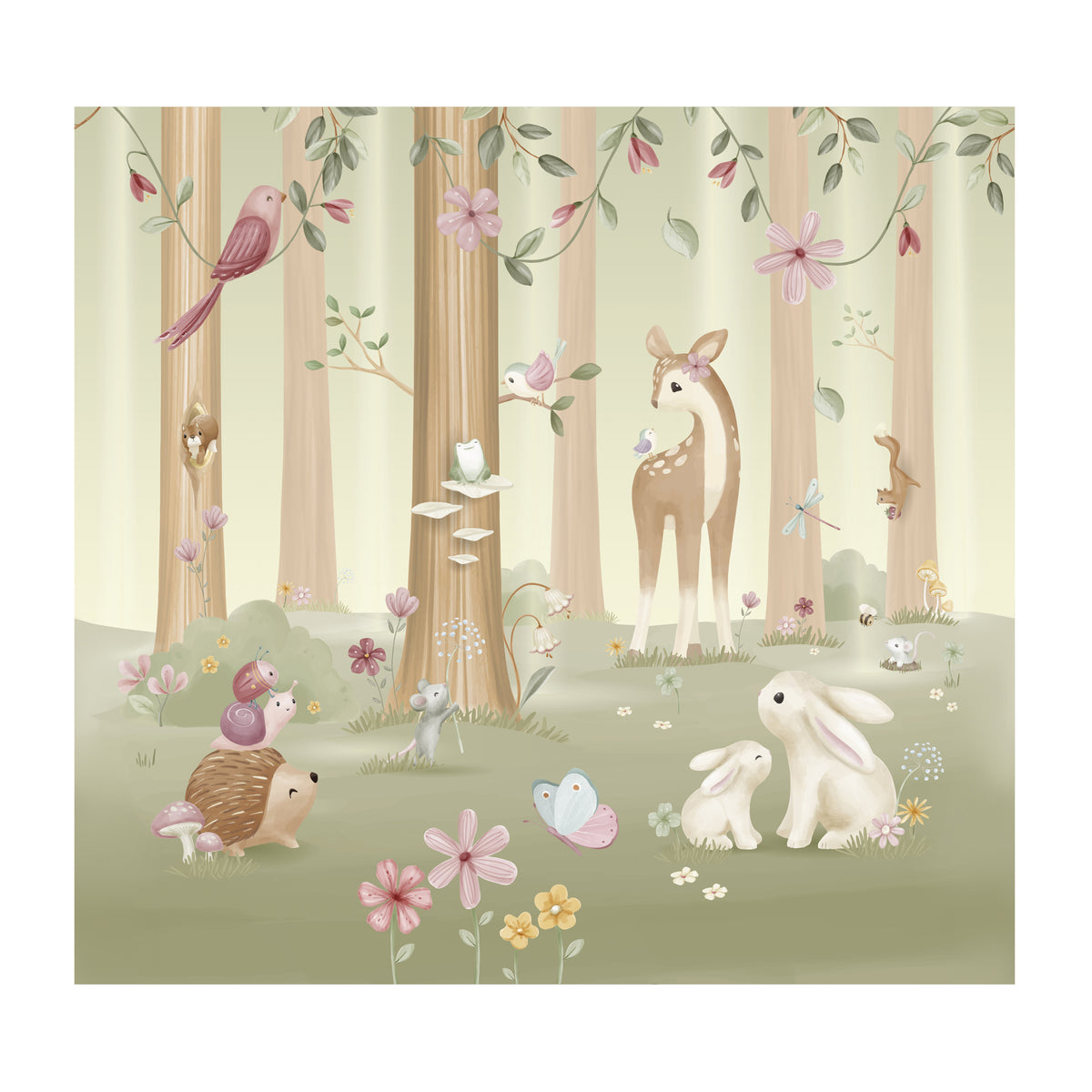 Little Dutch Fotobehang Fairy Garden 280x300