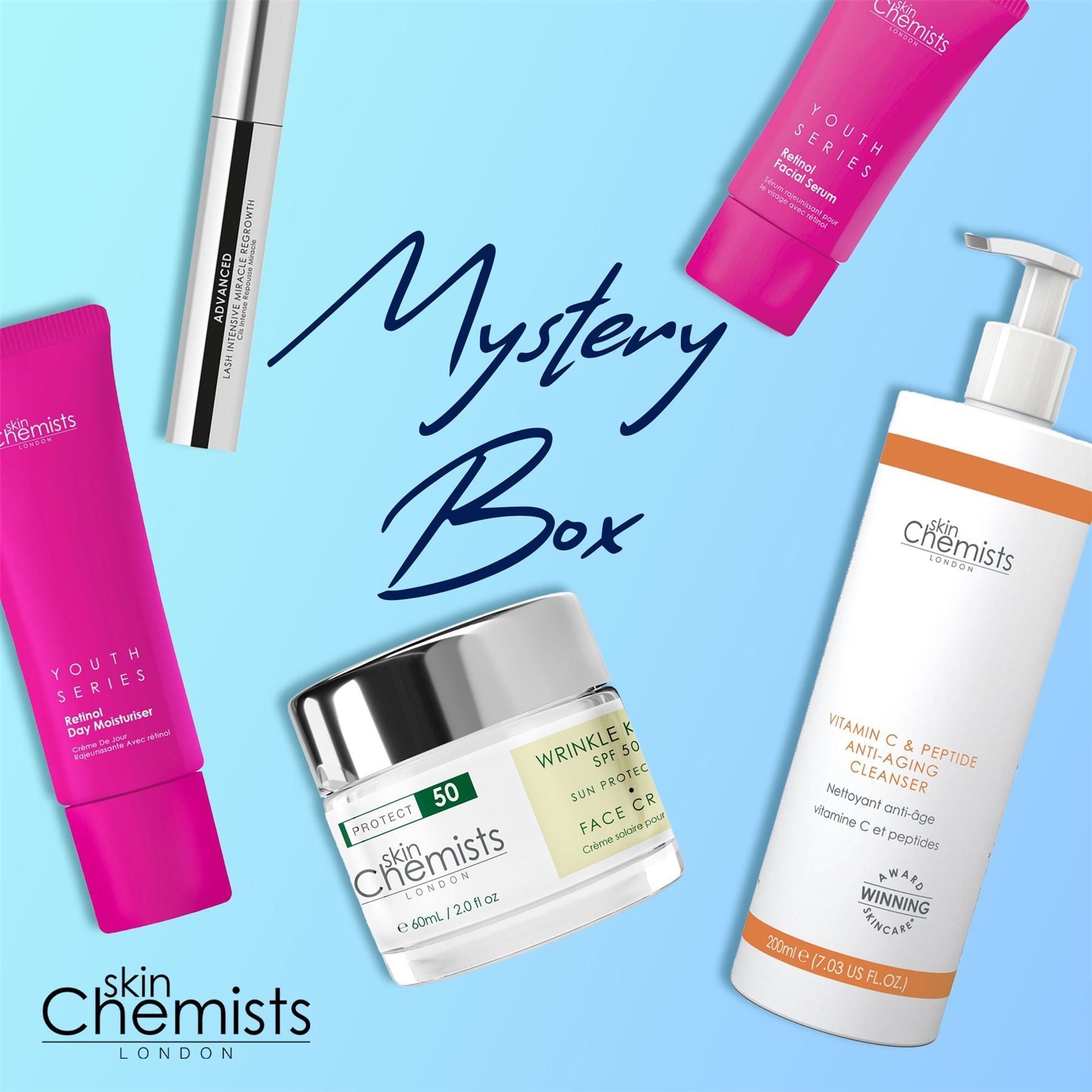 skinChemists professional Anti-Ageing Skincare & Beauty Mystery Box