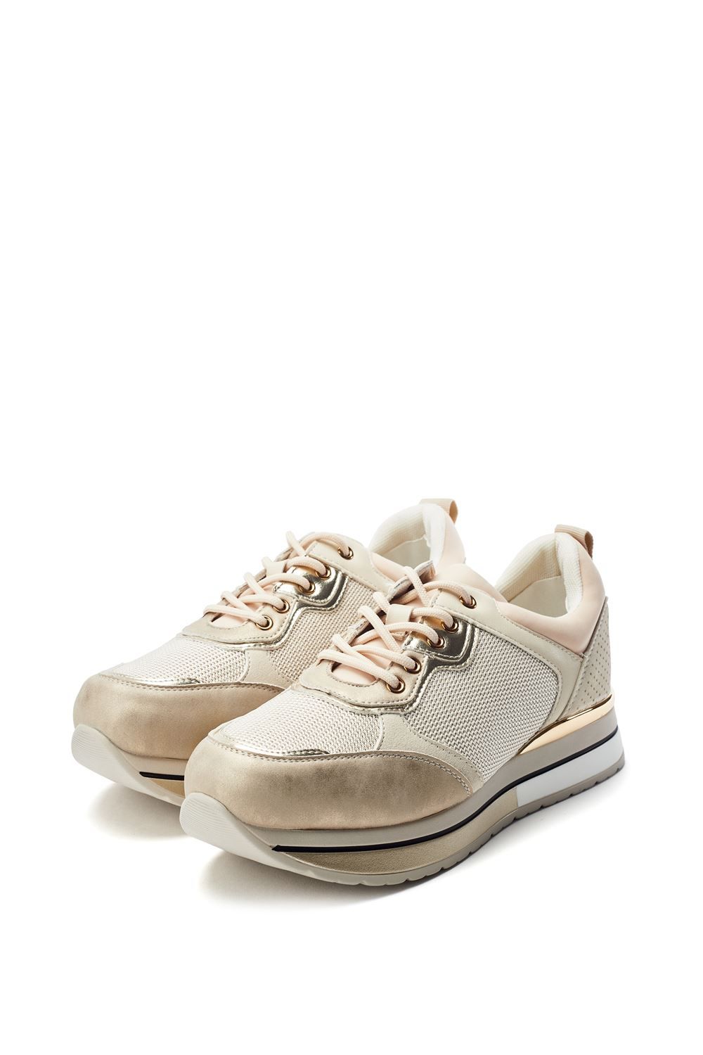 Moda In Pelle Whisp' Textile Chunky Trainers