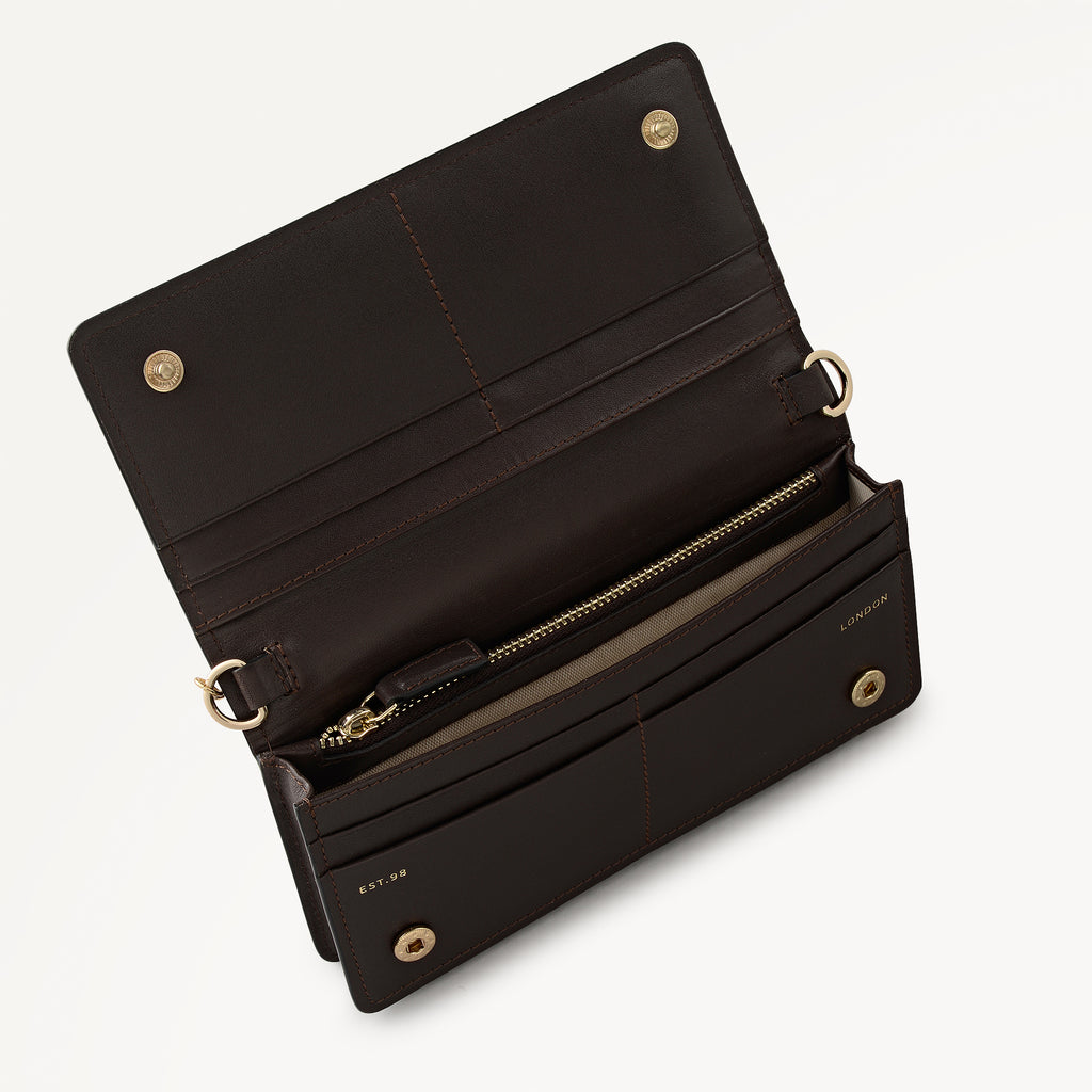 Chester Row - Cow Hide - Large Bifold Purse