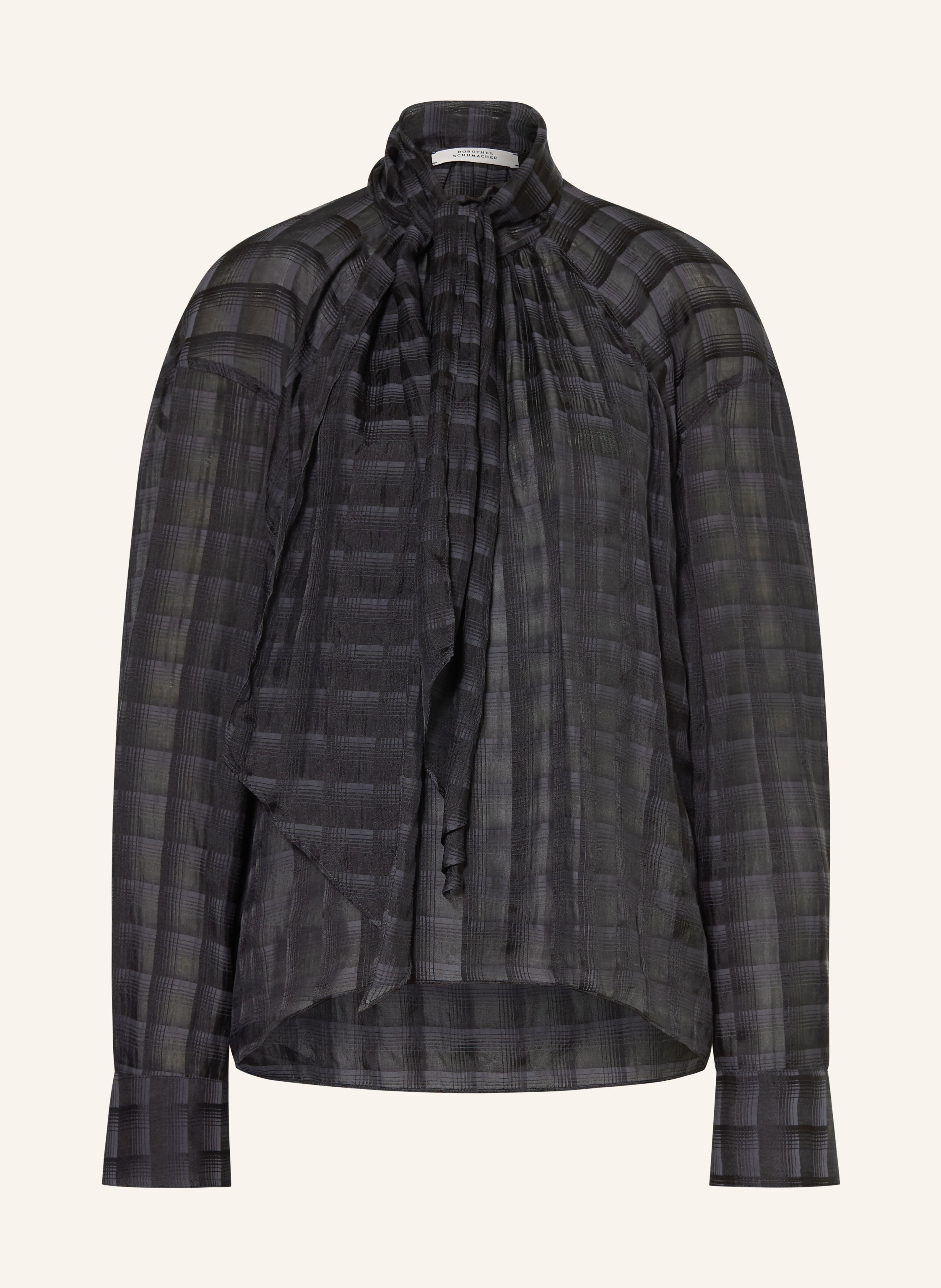 DOROTHEE SCHUMACHER Schluppenbluse mit Seide
