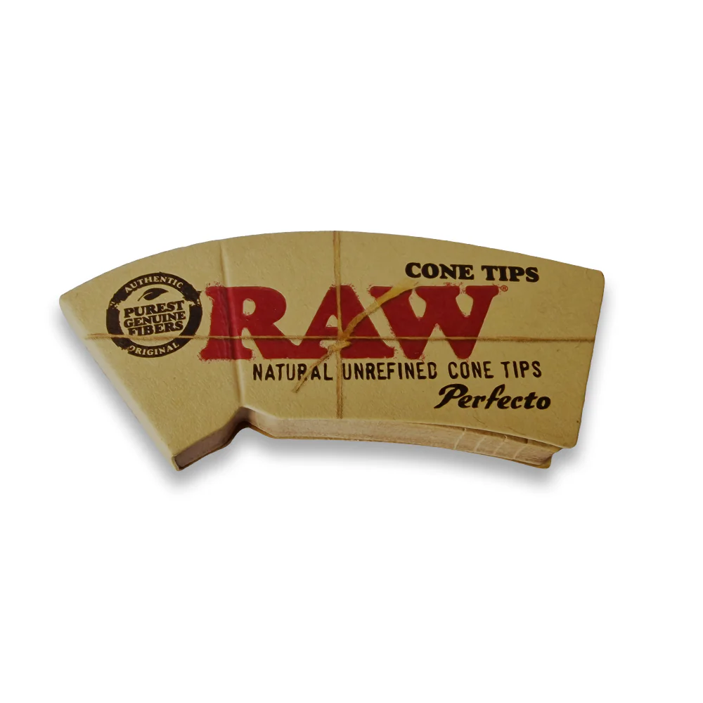 RAW Natural Unrefined Cone Tips