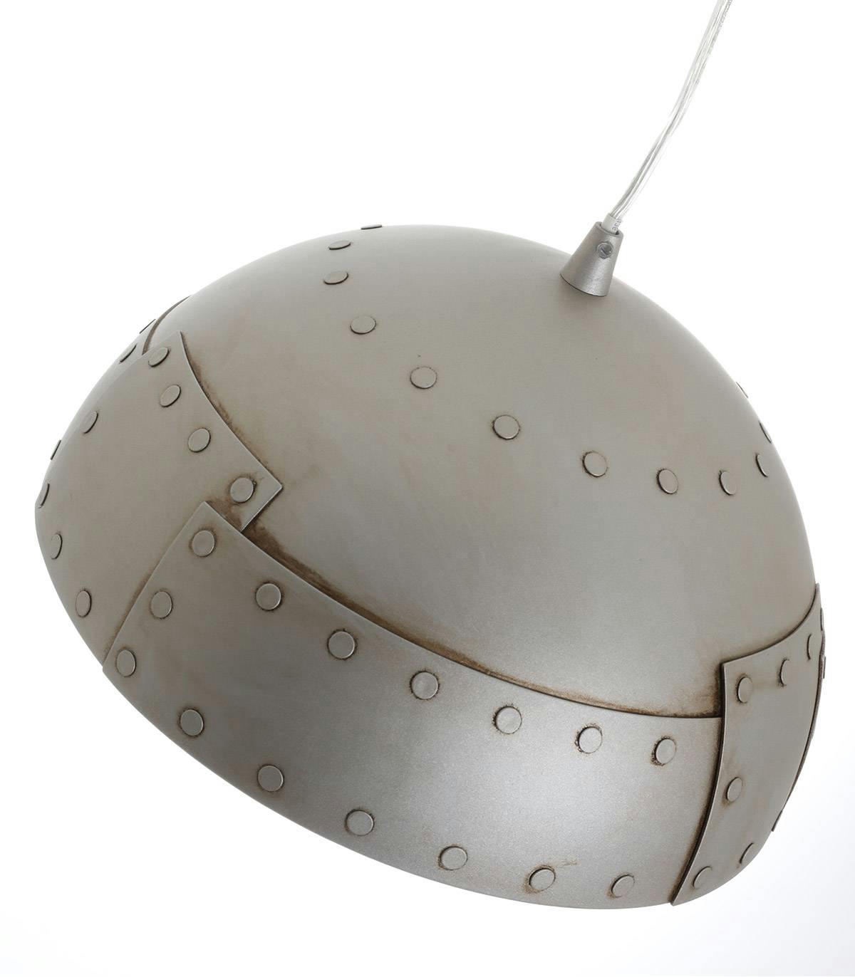 NASHVILLE - Suspension en métal gris d. 30 cm