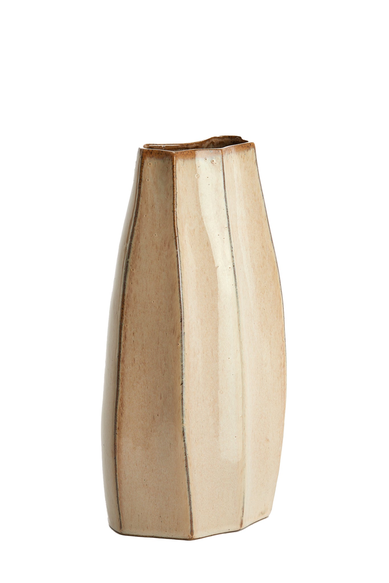 Light & Living vaas CHIADO - 25.5x21.5x42.5cm - bruin