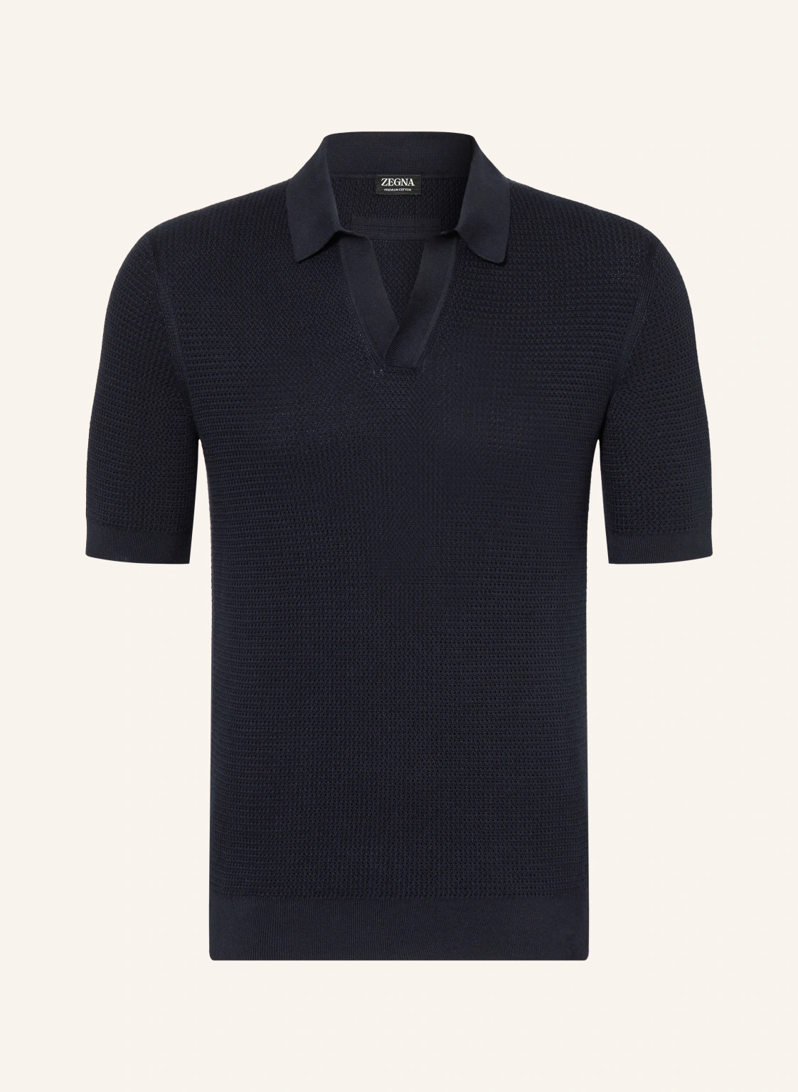 ZEGNA Strick-Poloshirt
