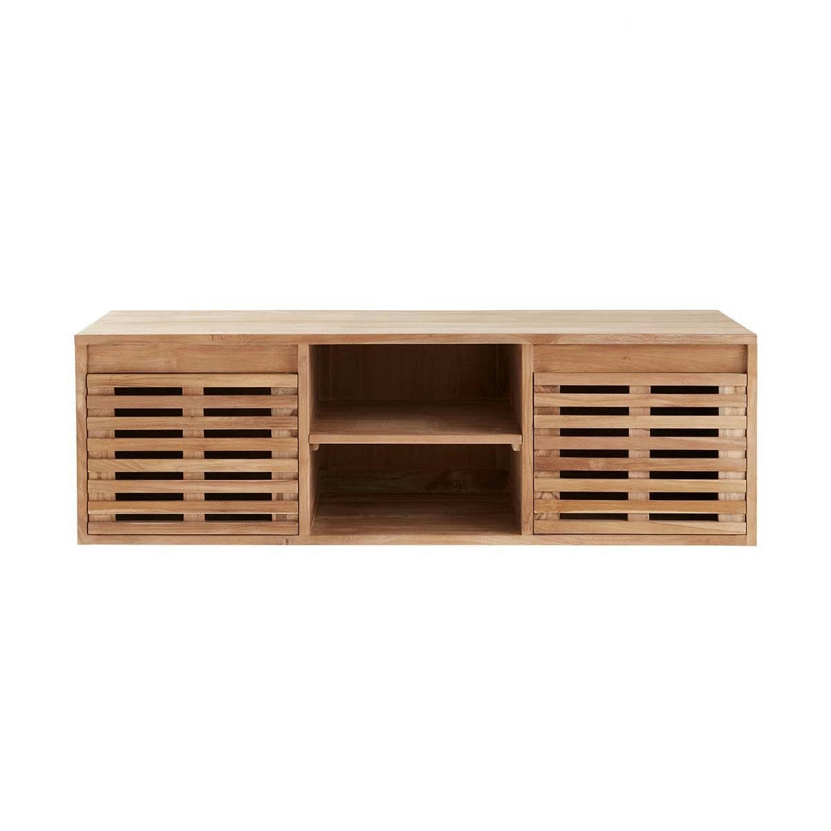 RIO - Meuble double vasque en teck massif 160 cm