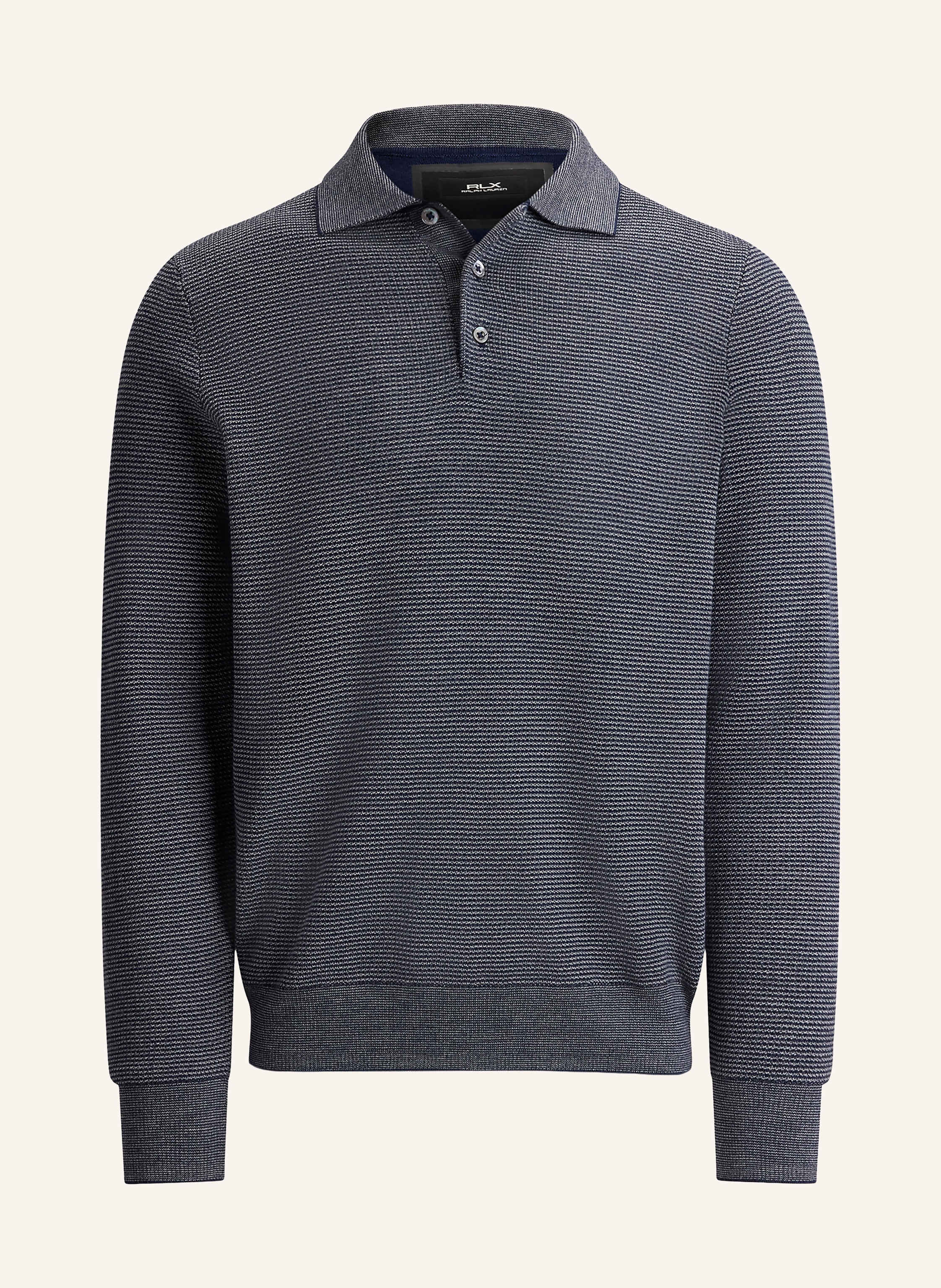 RLX RALPH LAUREN Funktions-Poloshirt mit Merinowolle
