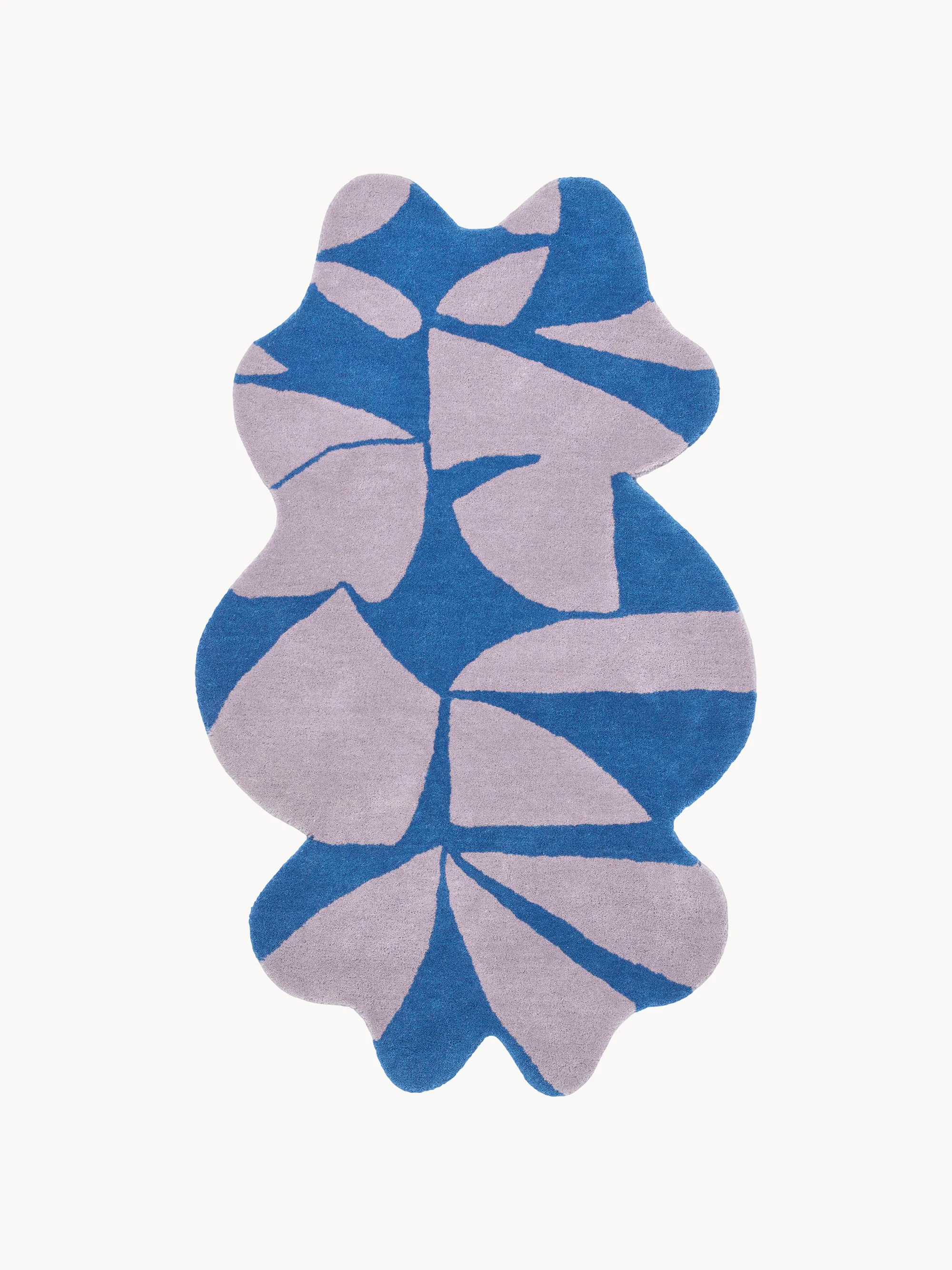 Handgewebter Wollteppich Inky