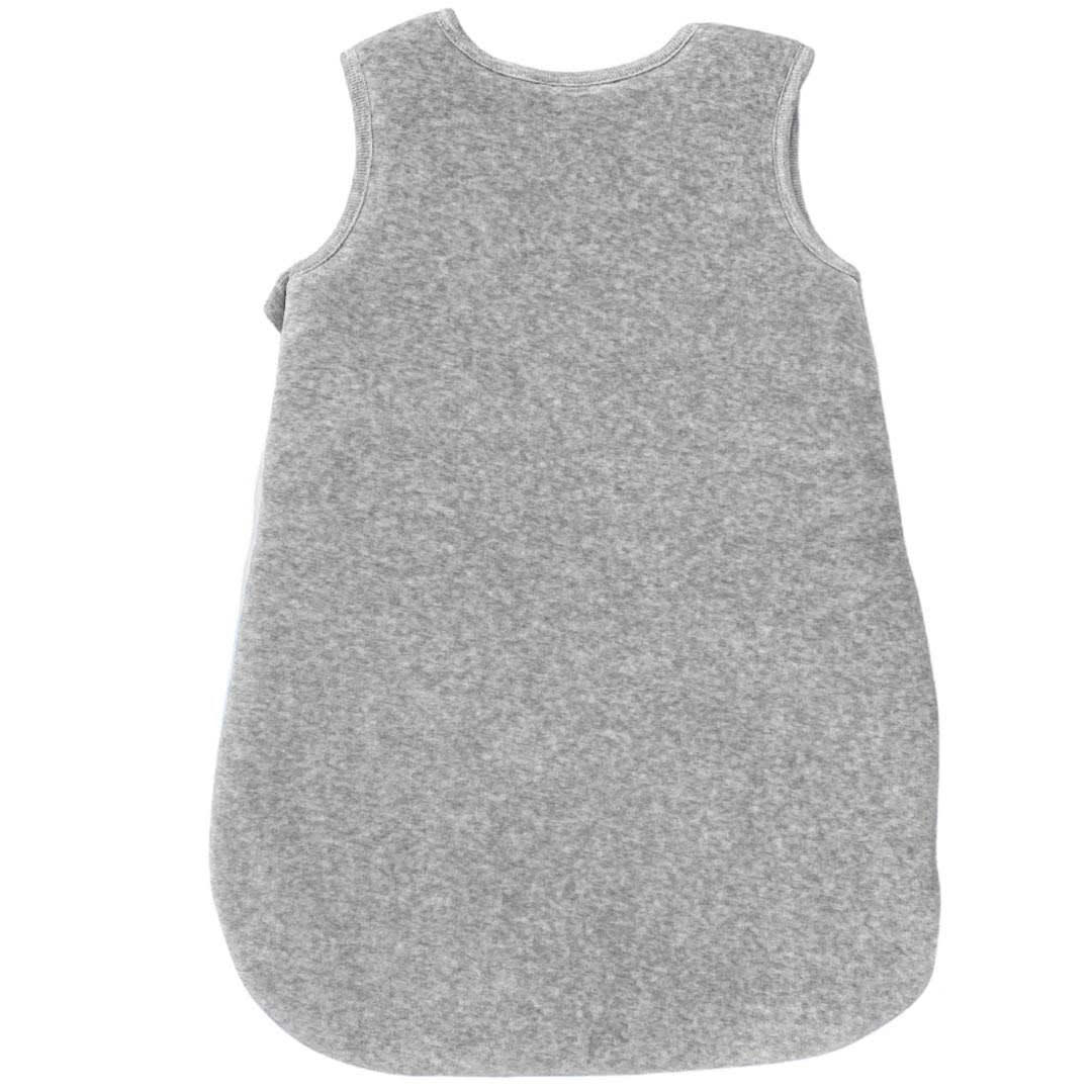 - Gigoteuse Velours 0-3 mois 100% Coton Bio couleur Perle