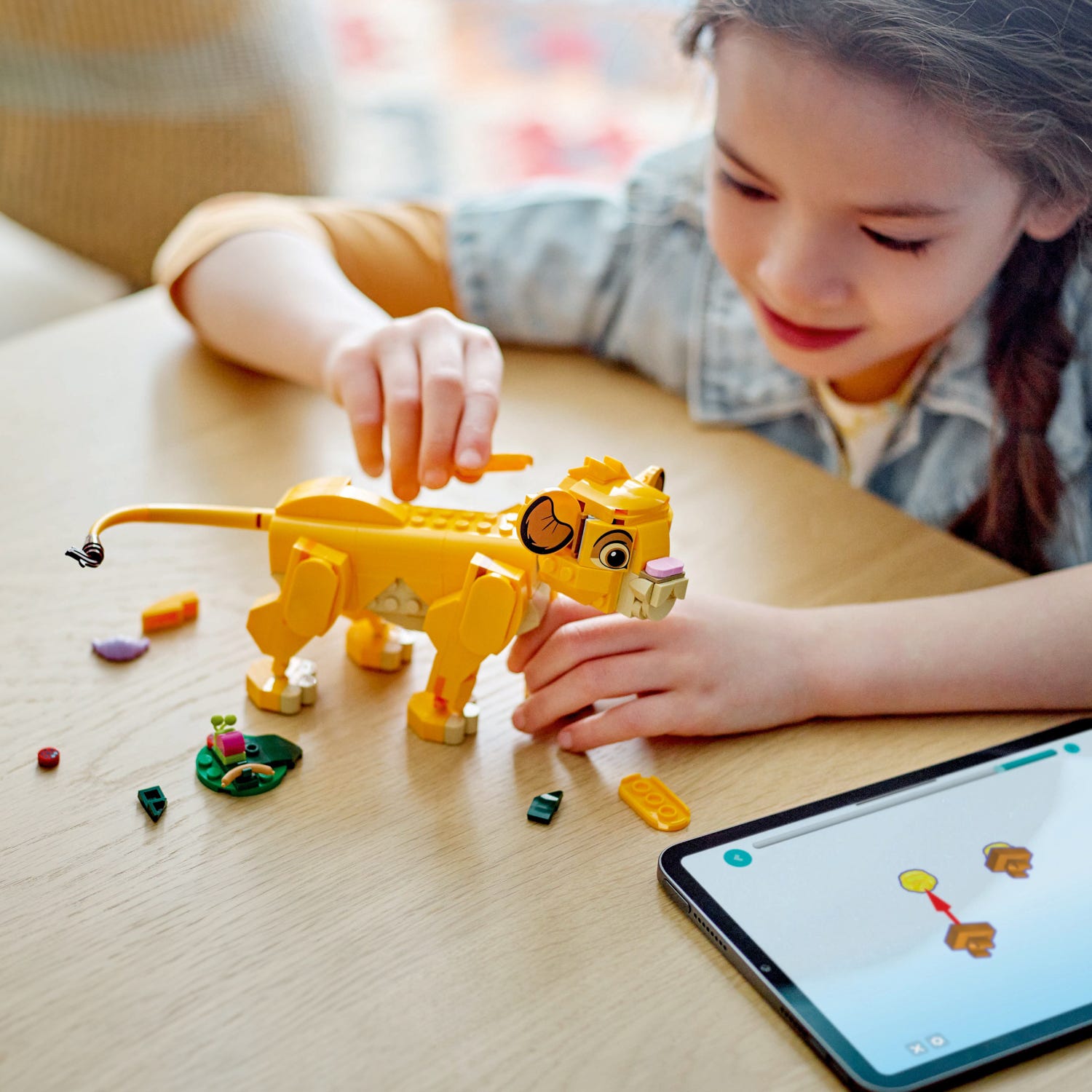 Simba cucciolo Il re leone Lego Disney