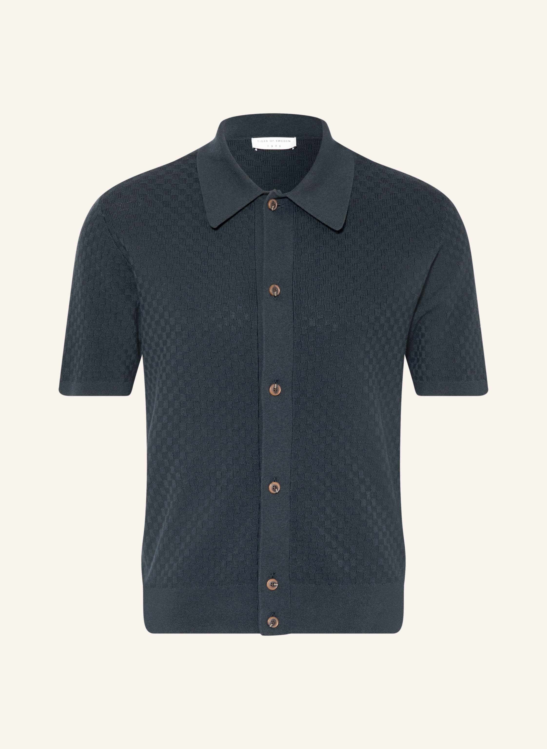 TIGER OF SWEDEN Strickhemd ARAAWEN Slim Fit