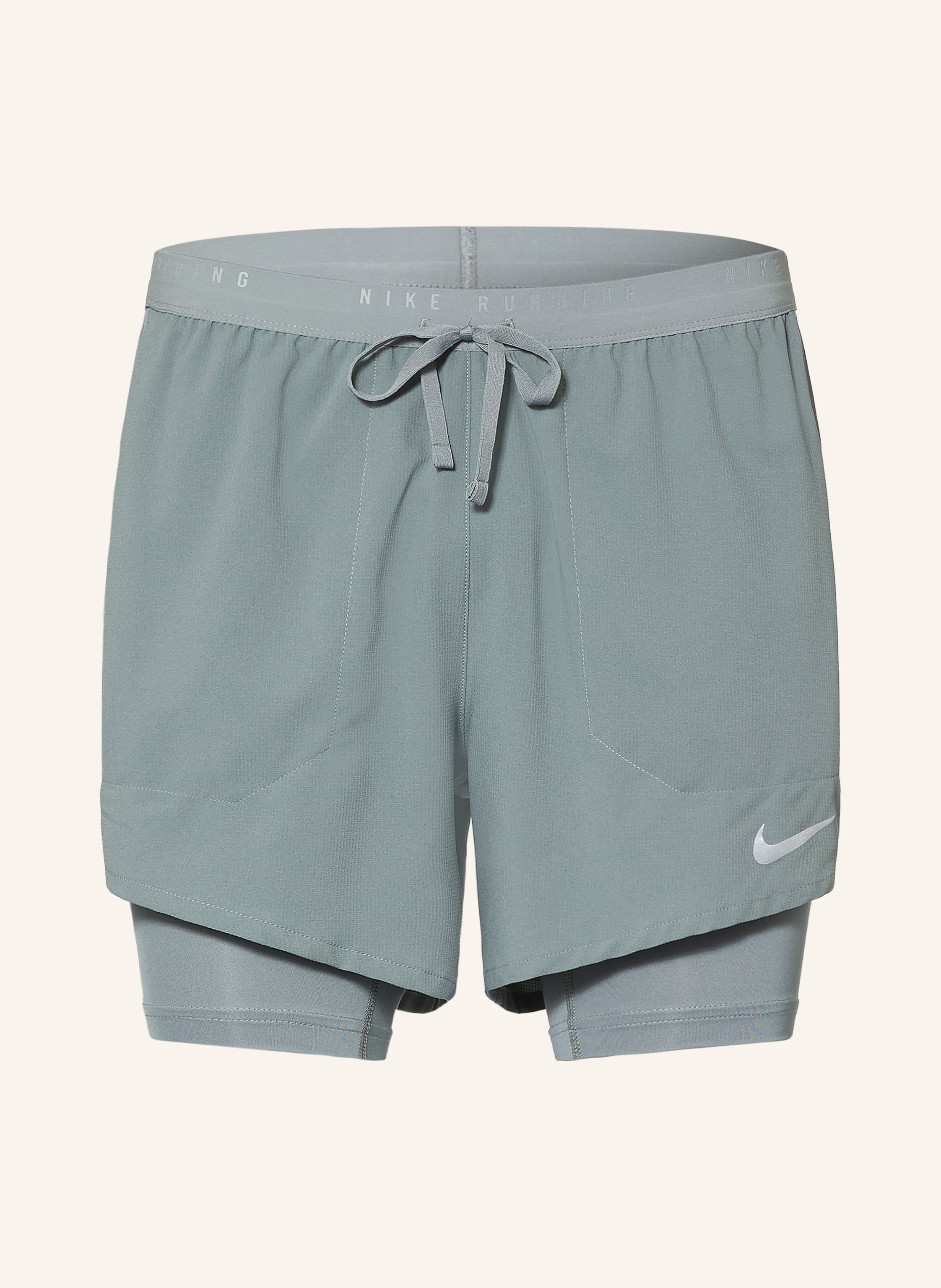 Nike 2-in-1-Laufshorts STRIDE