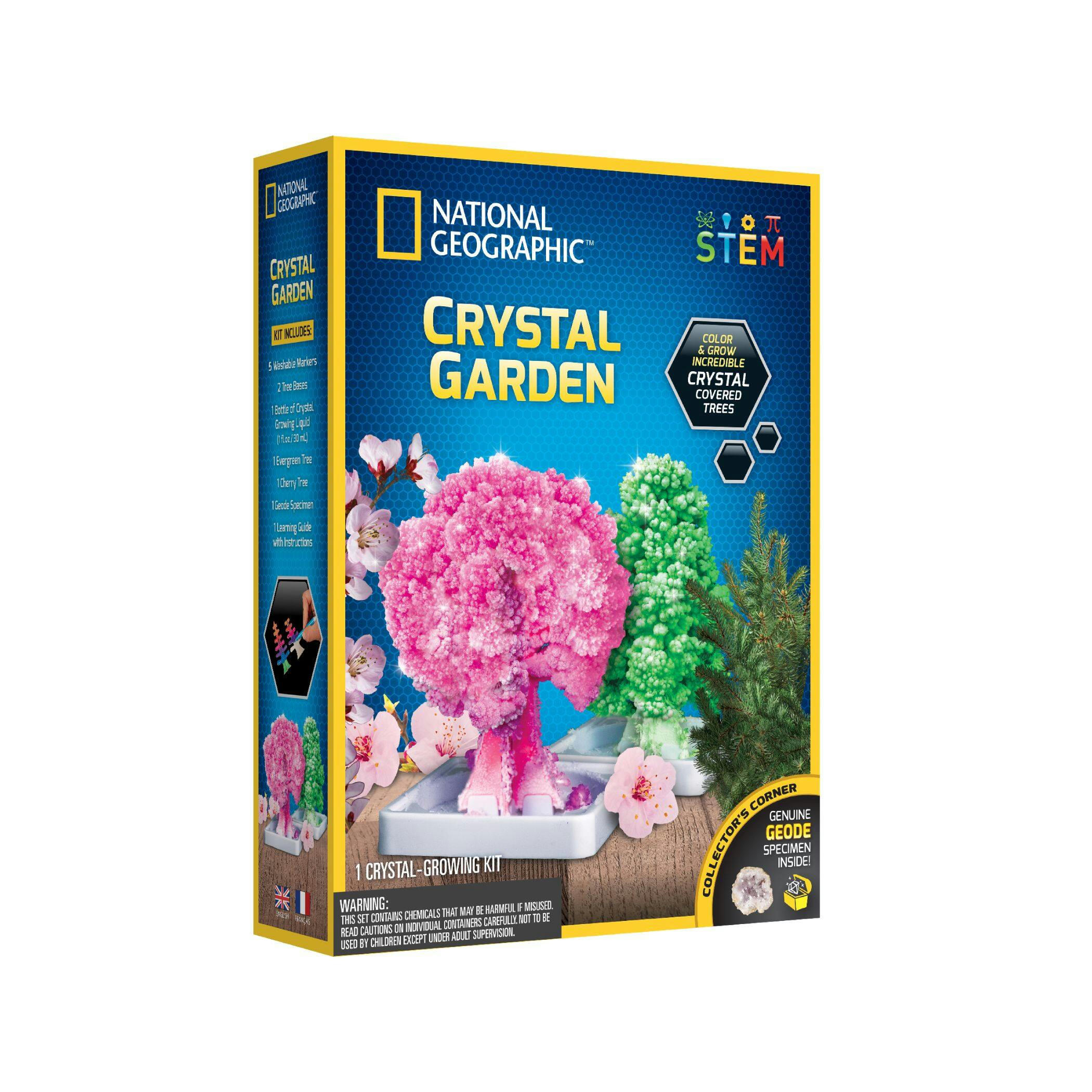 National Geographic’s Crystal Garden Growing Kit, Ages 6+