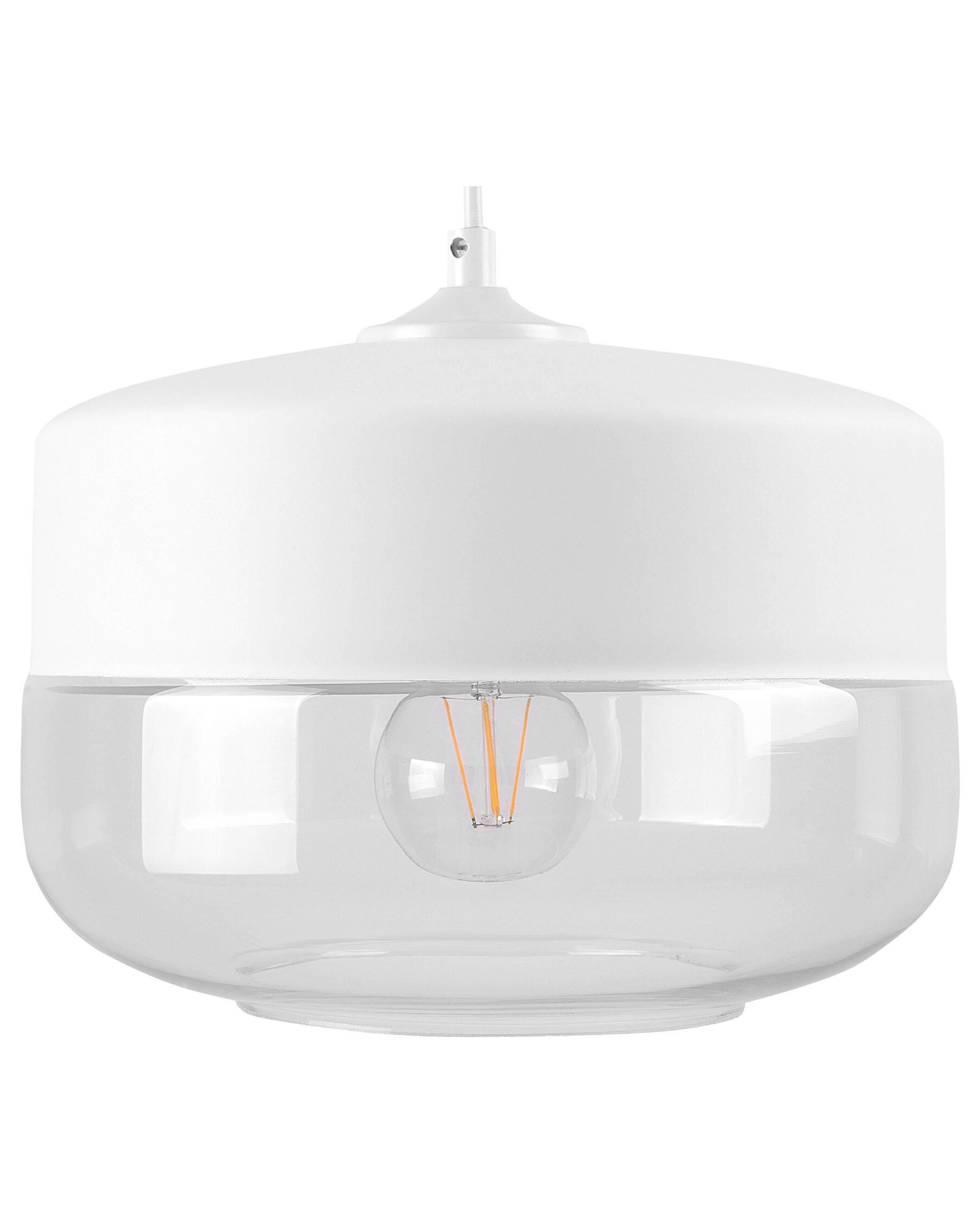 Pendant Lamp MURRAY Glass White