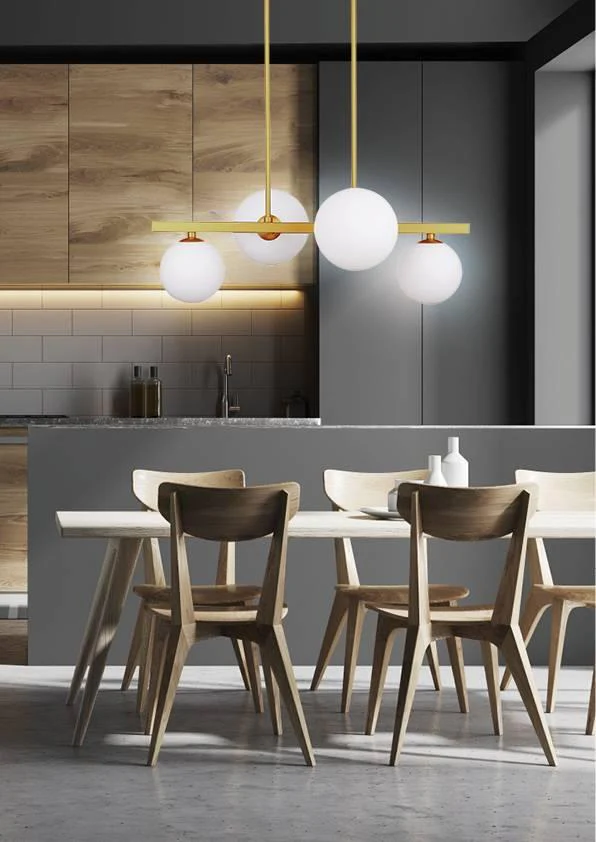 Hanglamp Kama 4-lichts