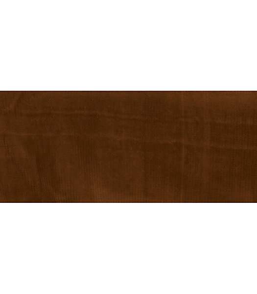 Couvre lit velours gaufré - 180x240cm - Marron