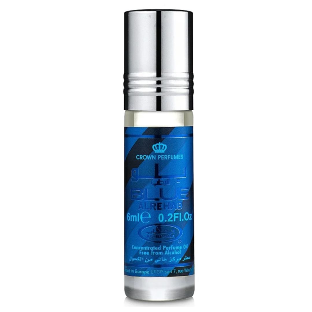 al rehab crown perfumes Al Rehab Blue 6ml Roll-On Oil