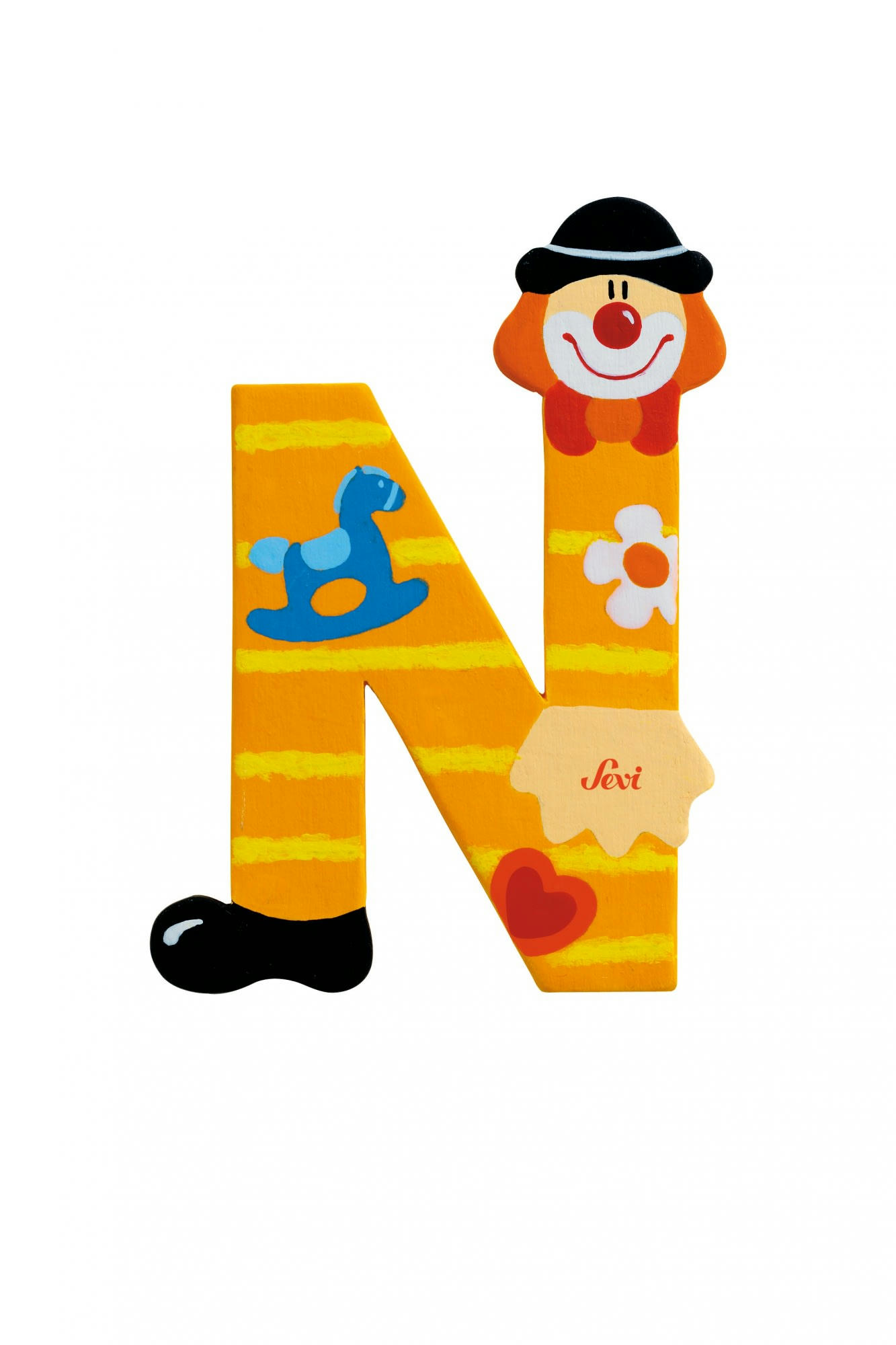 - Lettre N Clown
