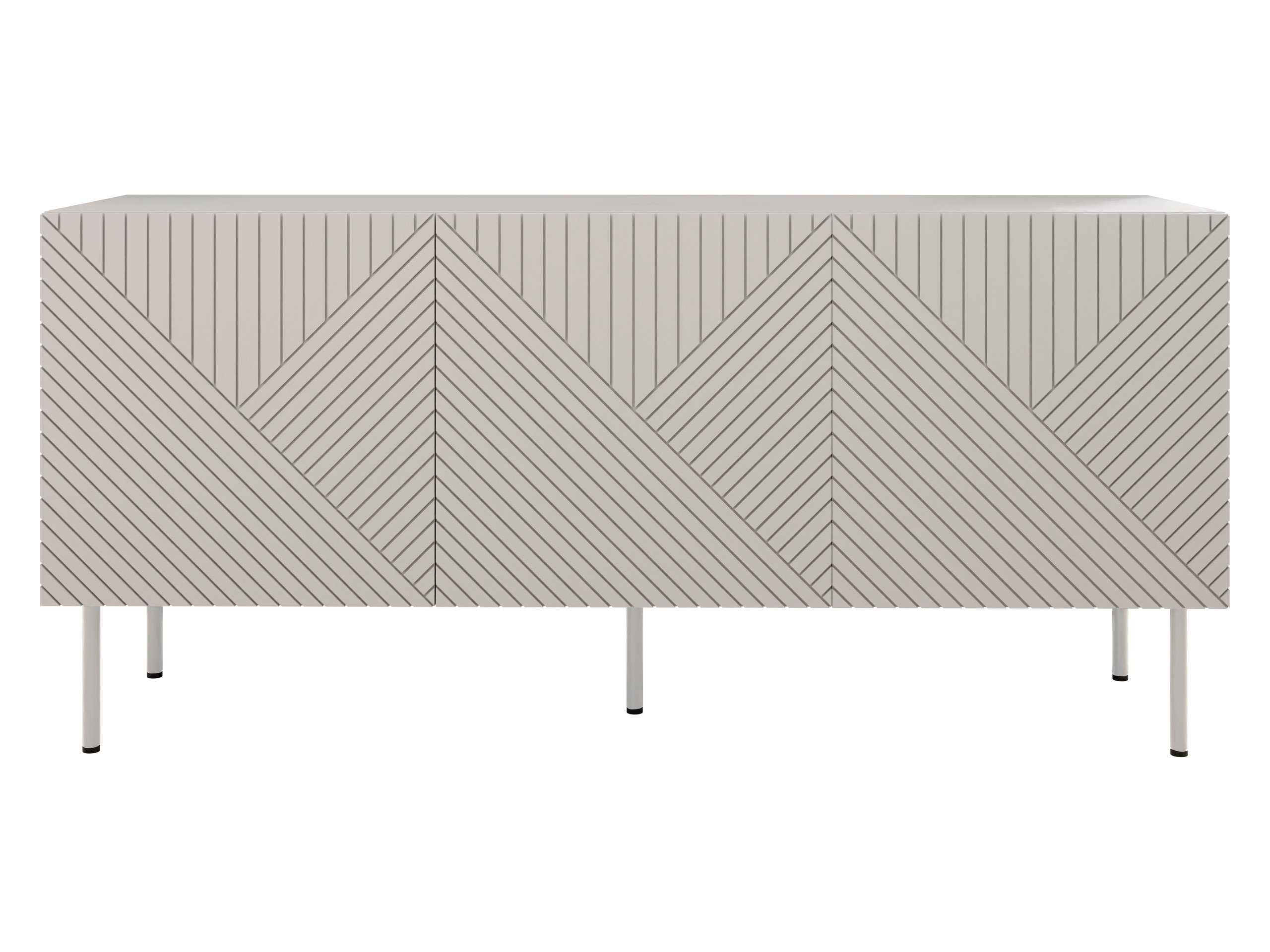 Komoda szeroka Art Deco Kaszmir 150 3D