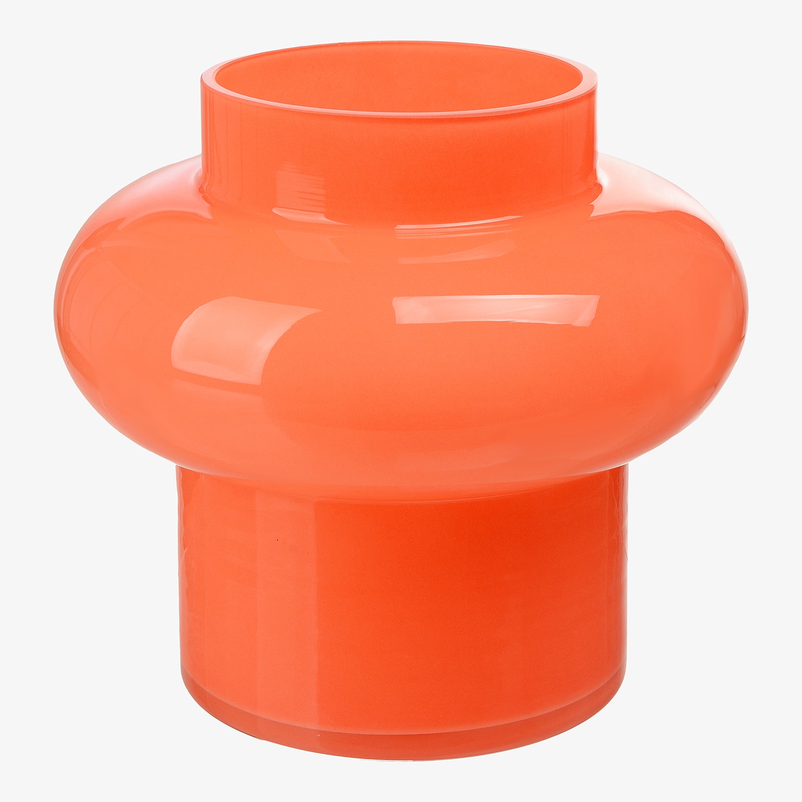Vase Orange, ⌀ 17 cm, H 190 mm