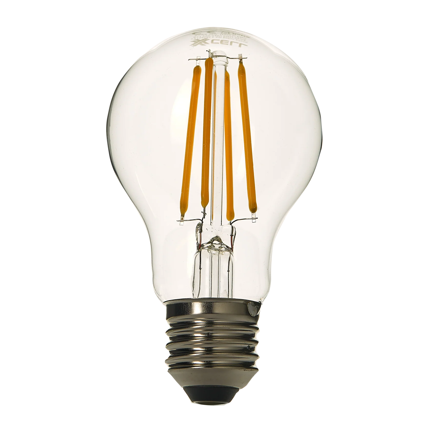 Ampoule LED SPHERE 60W E27 lumière chaude jaune 8 x 5 cm
