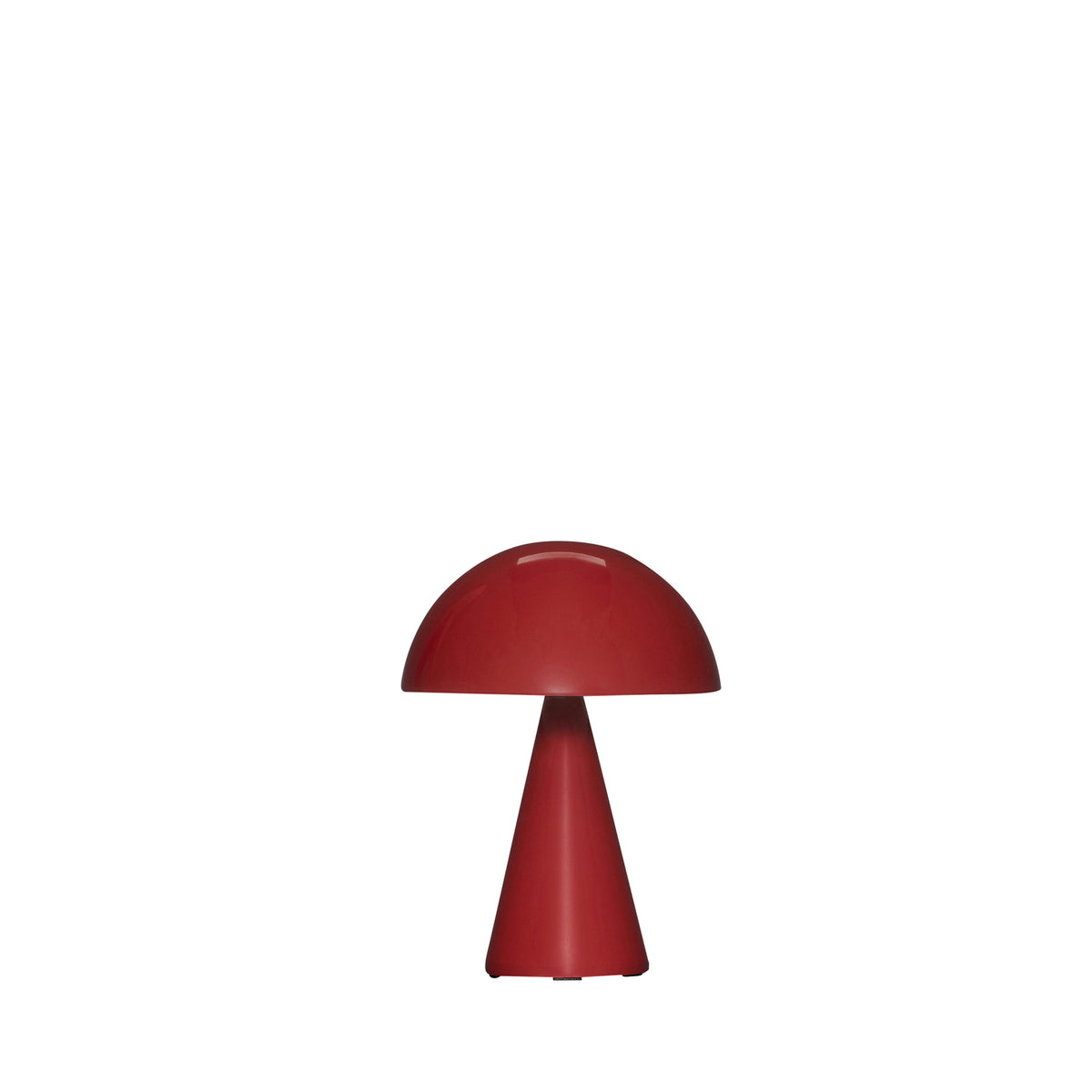 Hübsch draagbare lamp Mush - ijzer/polycarbonaat - ø15xh20cm led