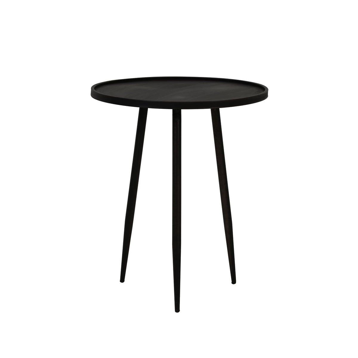 Light & Living bijzettafel ENVIRA - grijs - Ø51cm