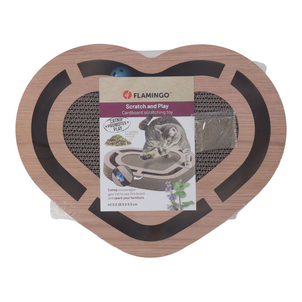 Flamingo Poro Brown Scratching Toy