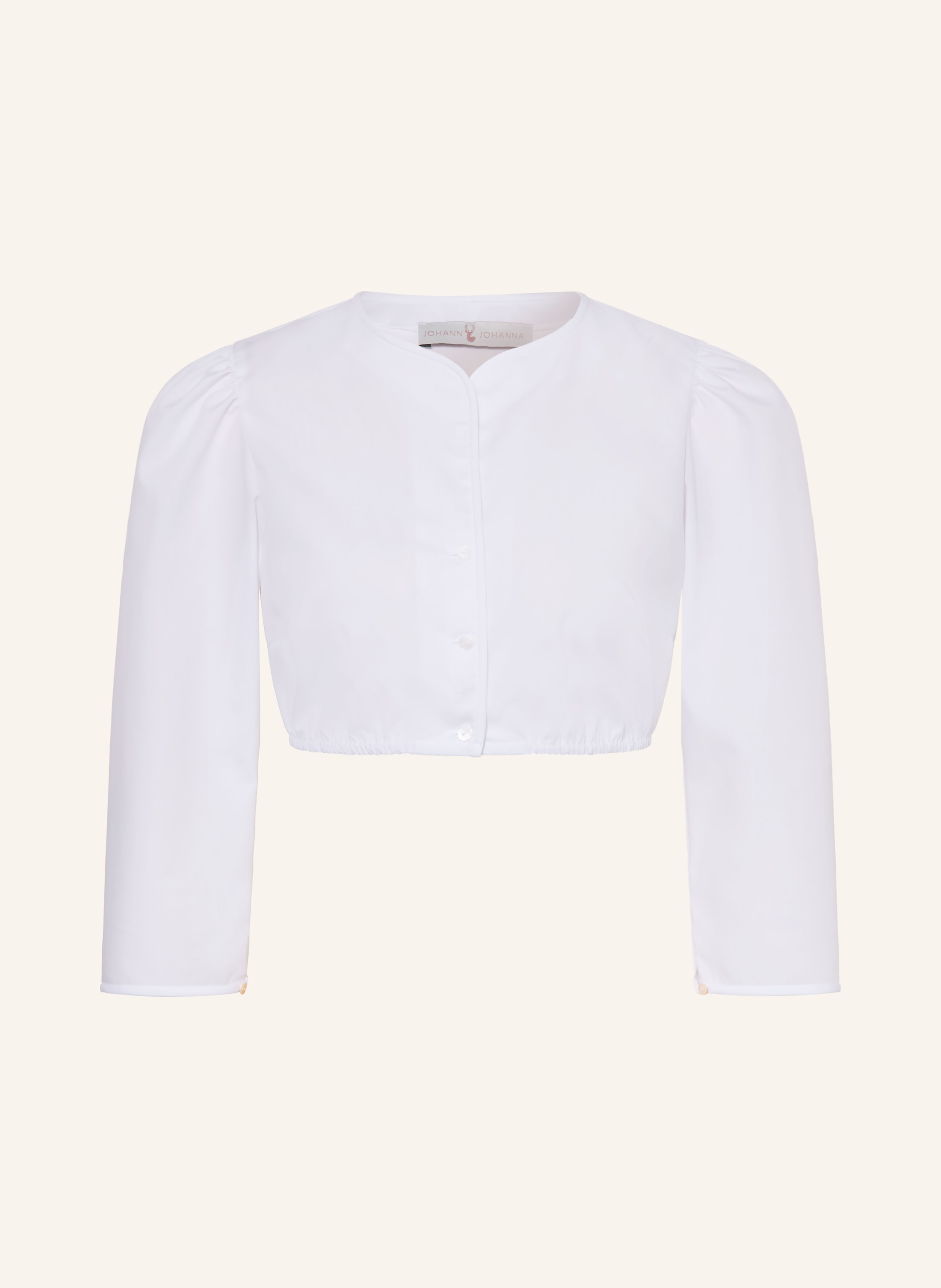 Johann & Johanna Dirndlbluse mit 3/4-Arm