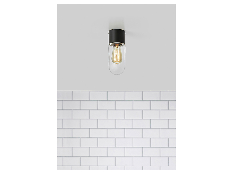 Lampa sufitowa Zen metalowa czarna