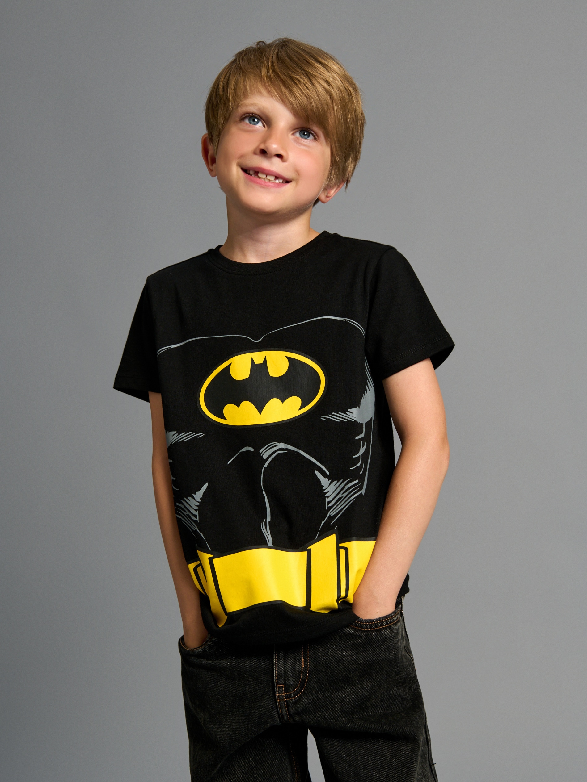Bawełniana koszulka z krótkim rękawem Batman