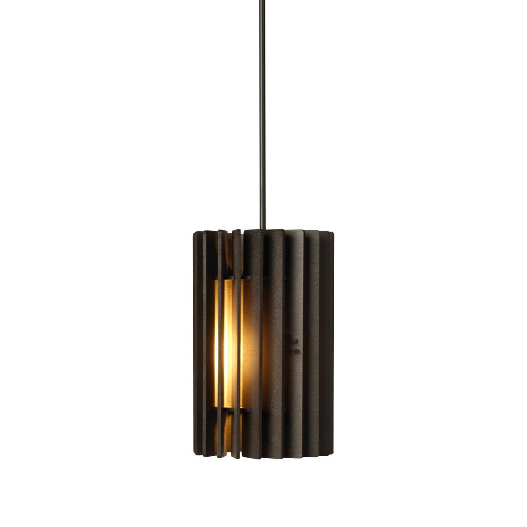 van Tjalle en Jasper - Zylinder hanglamp - Black