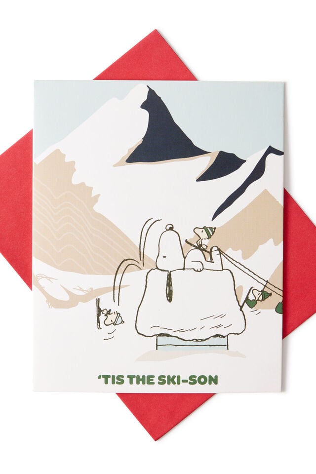 Snoopy Christmas Card