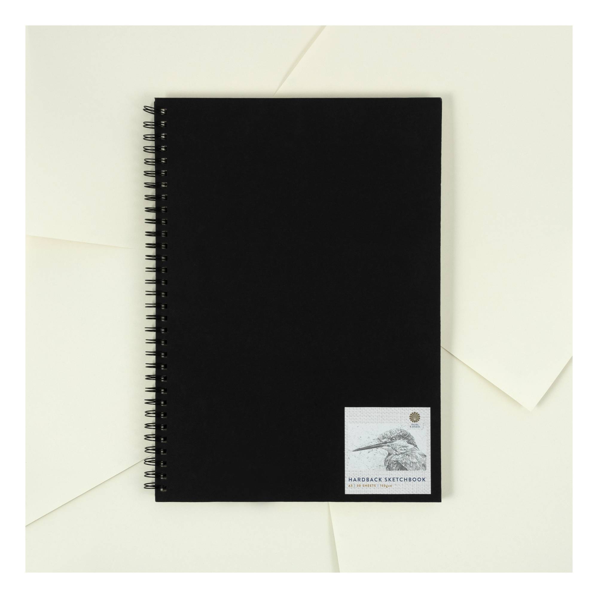 Shore & Marsh Portrait Hardback Sketchbook A3 50 Sheets