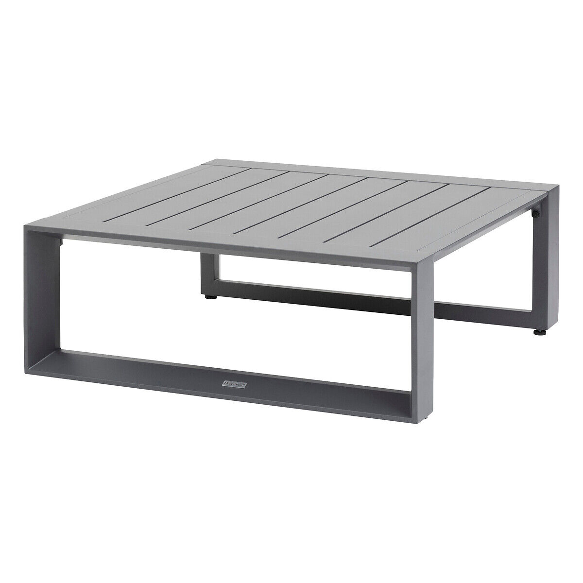 Mesa de centro ALLURE em alumínio 79x79cm