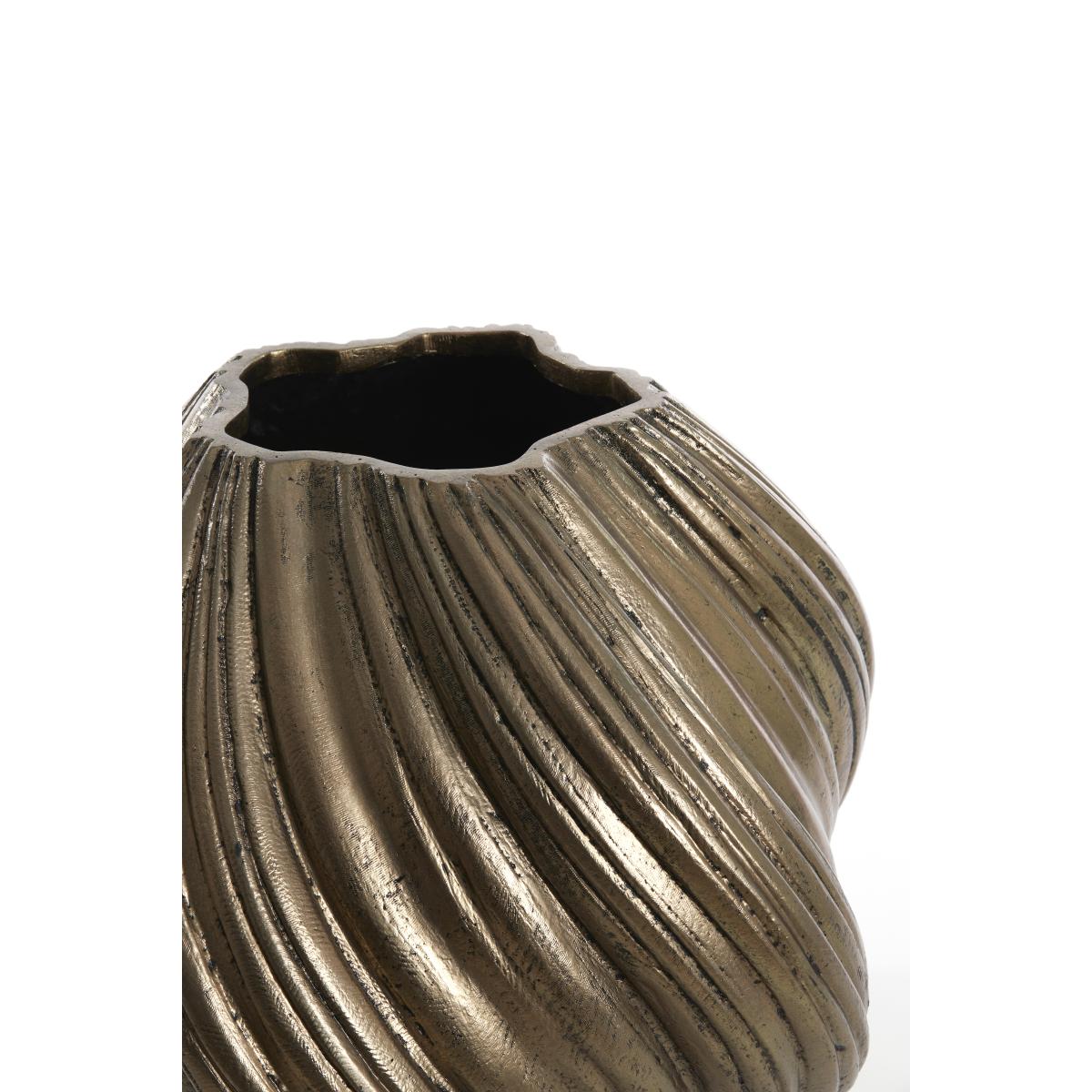 Light & Living - Yatung vaas deco Ø52x48 cm - antiek brons