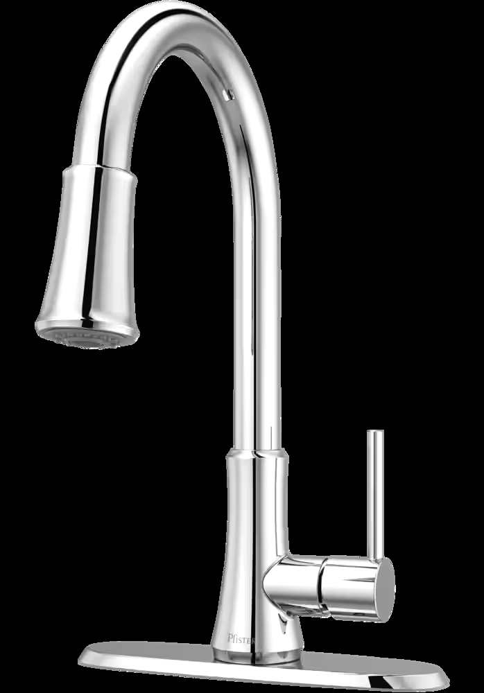 Pfister Classic Single Handle Pull Down Kitchen Faucet, Chrome