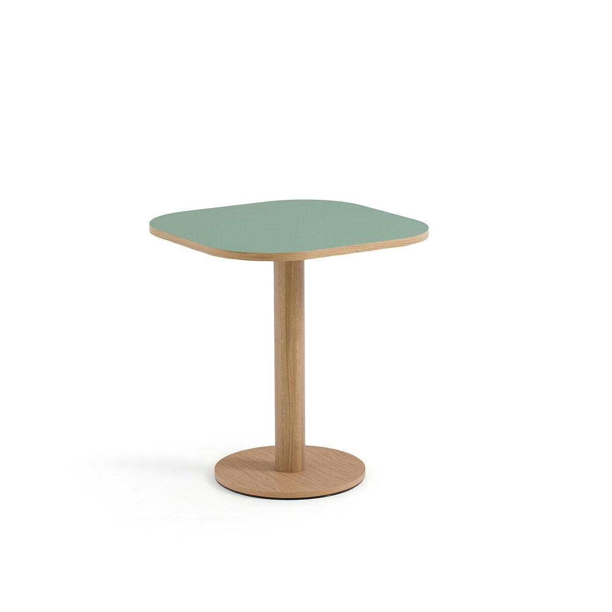 Table de bistrot plaqué chêne et Formica, Quillan