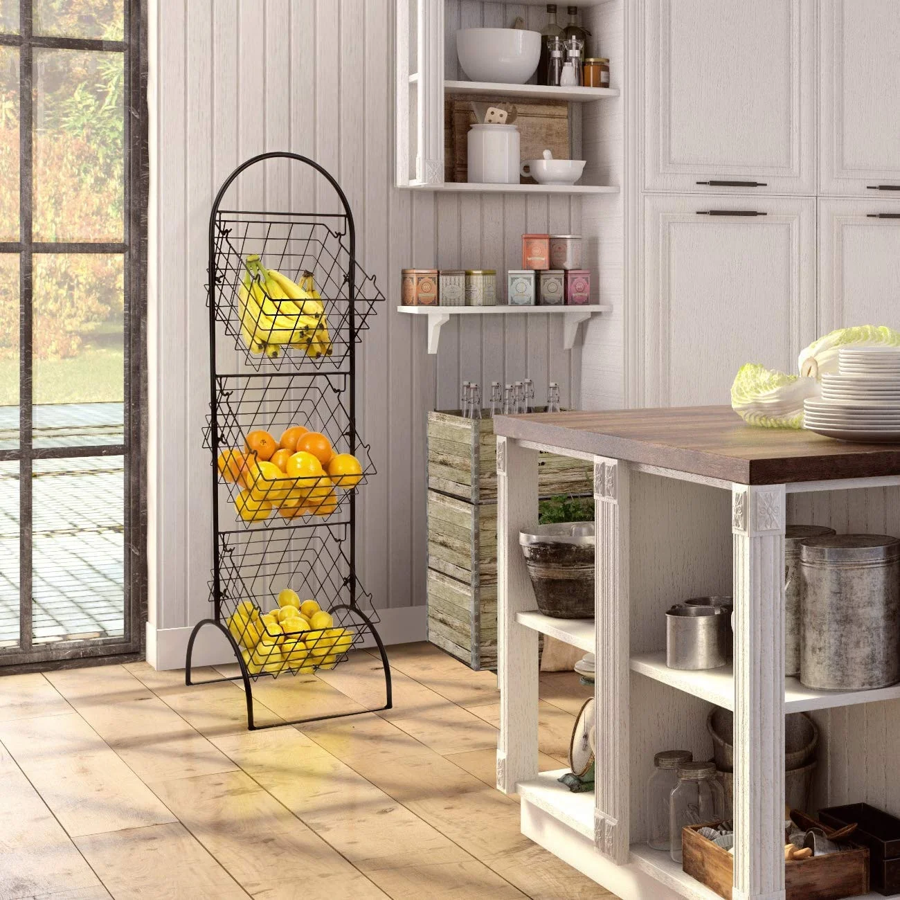 3 Tier Wall Mounted Storage Rack