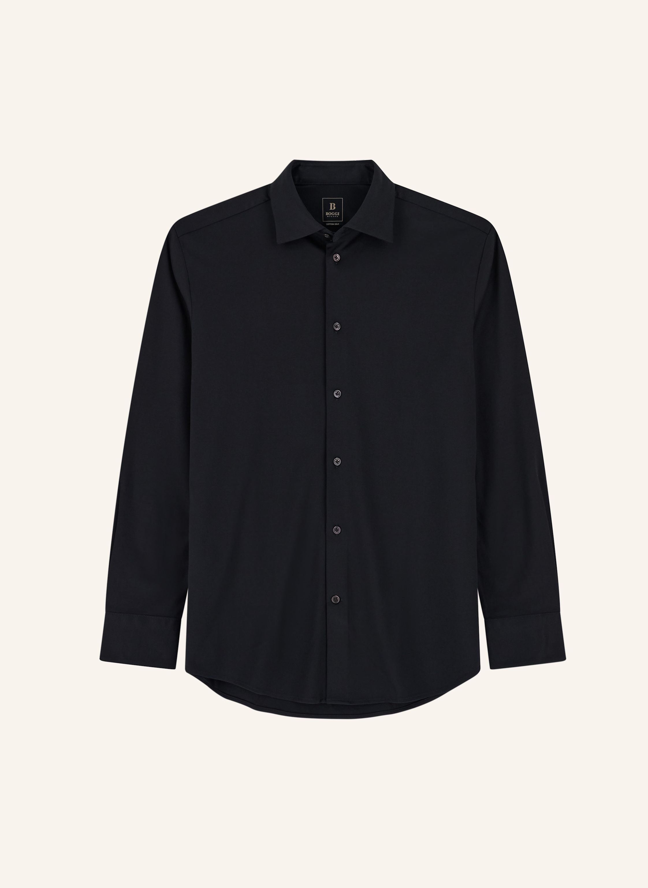 BOGGI MILANO Jerseyhemd Regular Fit