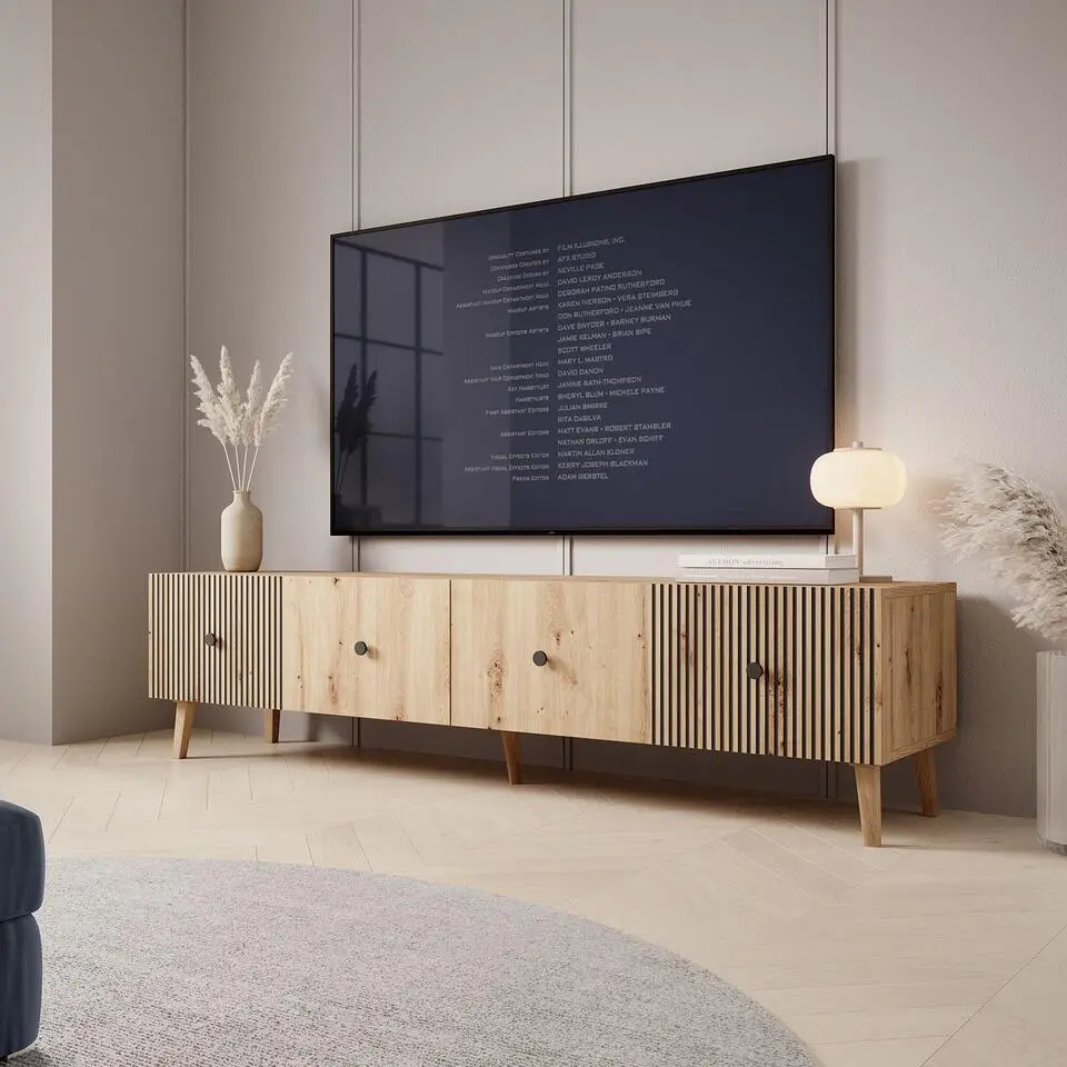 Meubella - TV-Meubel Bali - Eiken - 180 cm