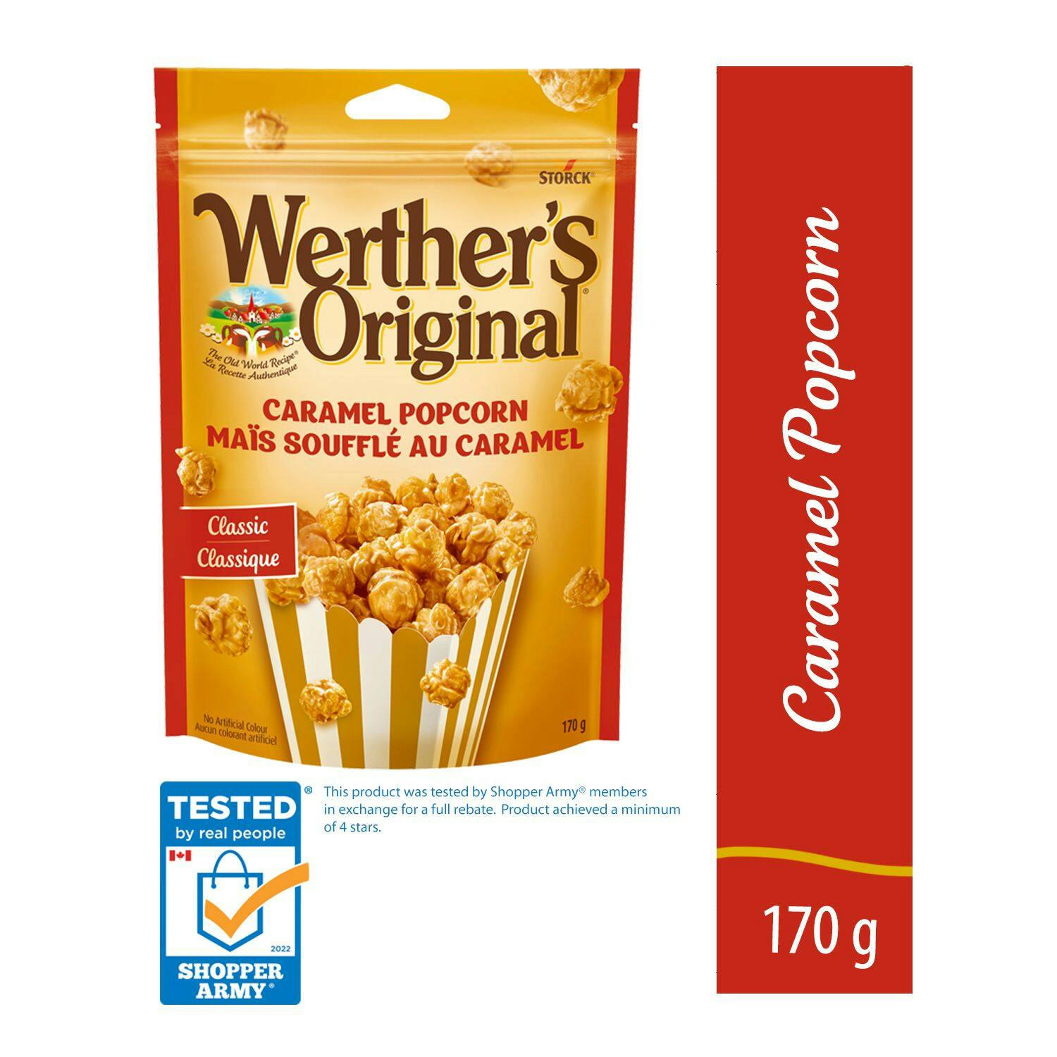 Werther's Original Classic Caramel Popcorn, 170-g