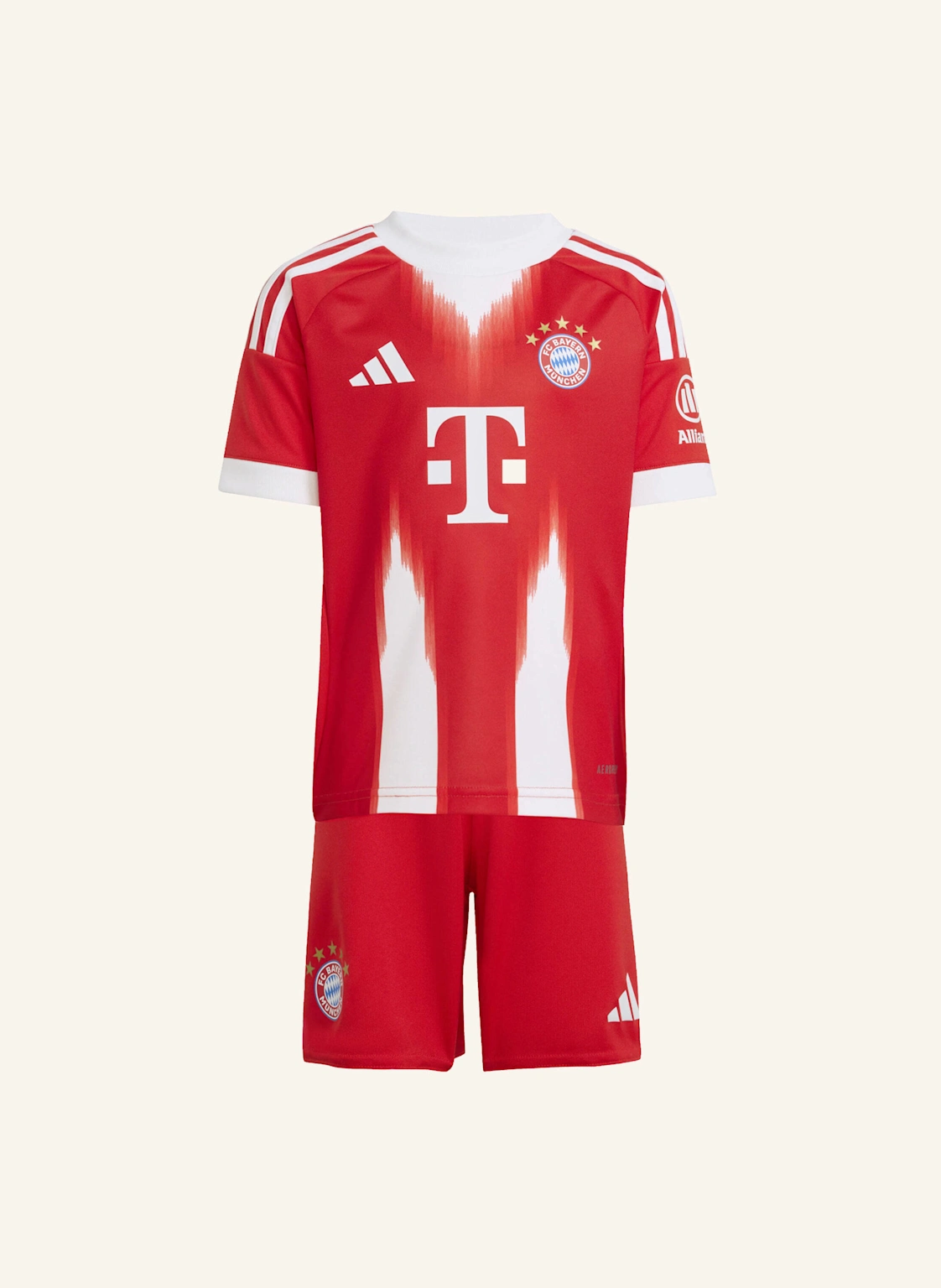 adidas FC BAYERN MÜNCHEN 25/26 KIDS MINI-HEIMAUSRÜSTUNG