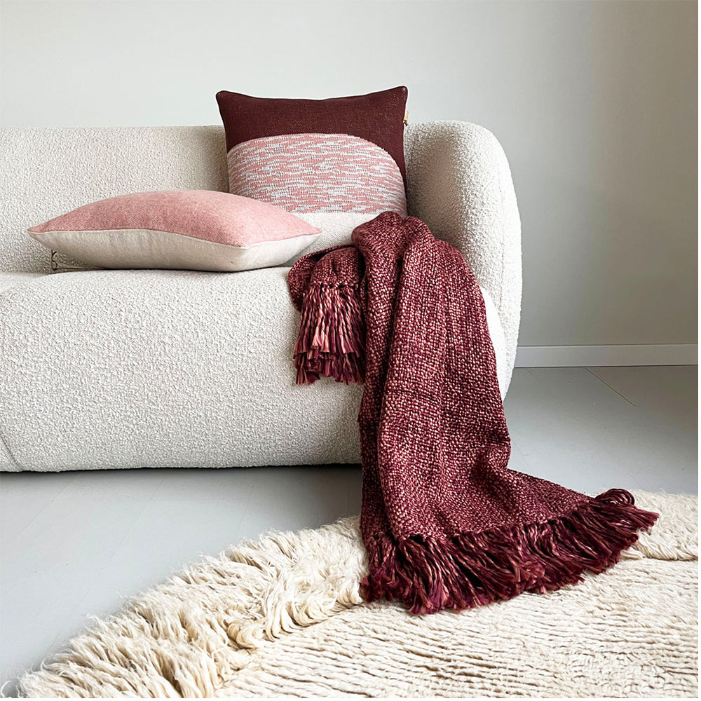 Malagoon Sunset Sierkussen 50 x 50 cm - Rusty Brown