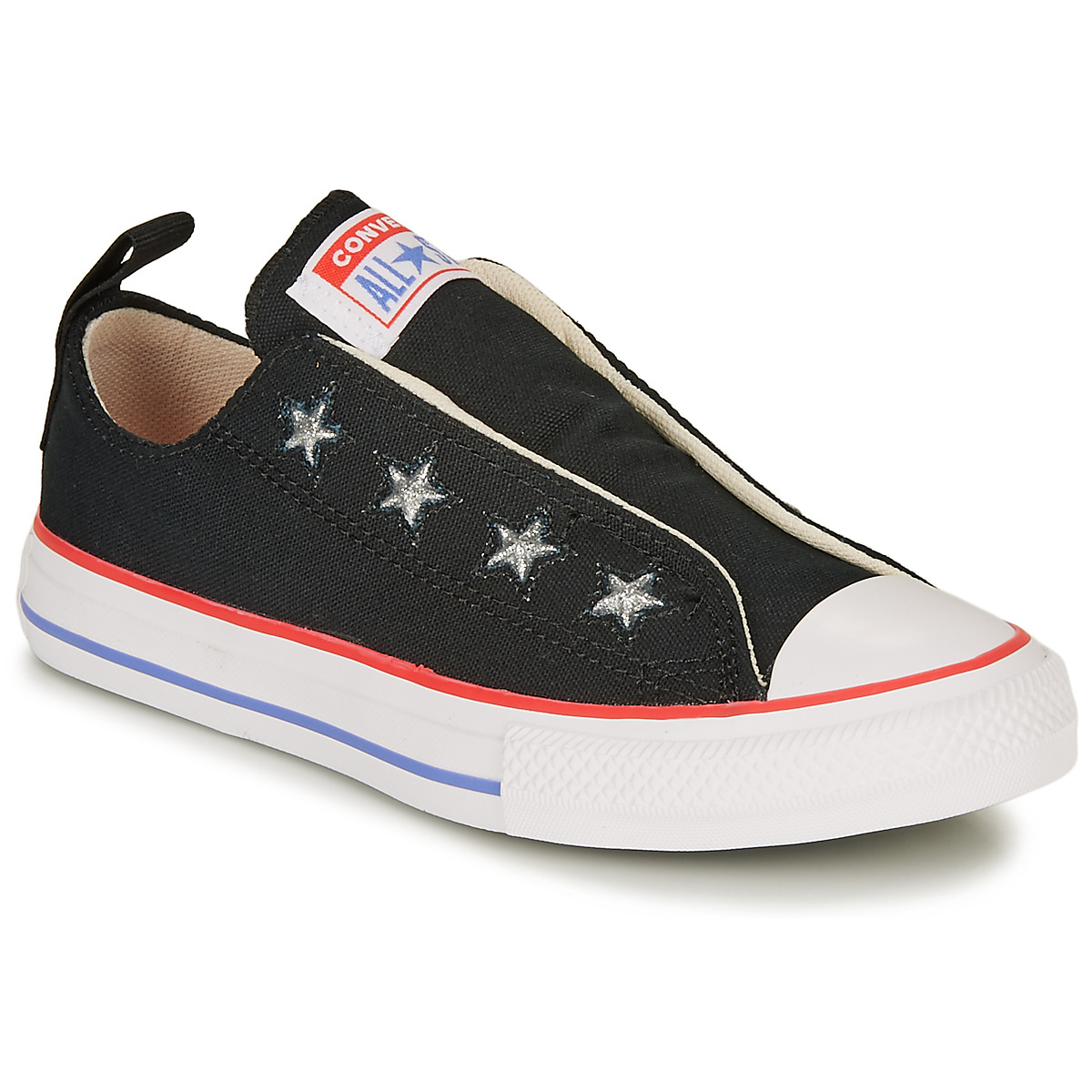 Converse - CHUCK TAYLOR ALL STAR TEEN SLIP CANVAS COLOR - SLIP -  black