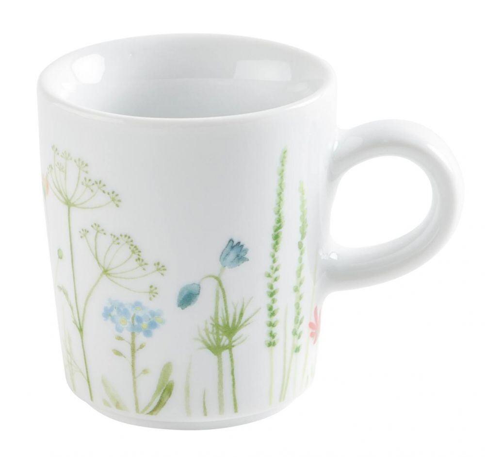 Kahla Espresso-Obertasse Wildblume 0,09 l, rot-gelb