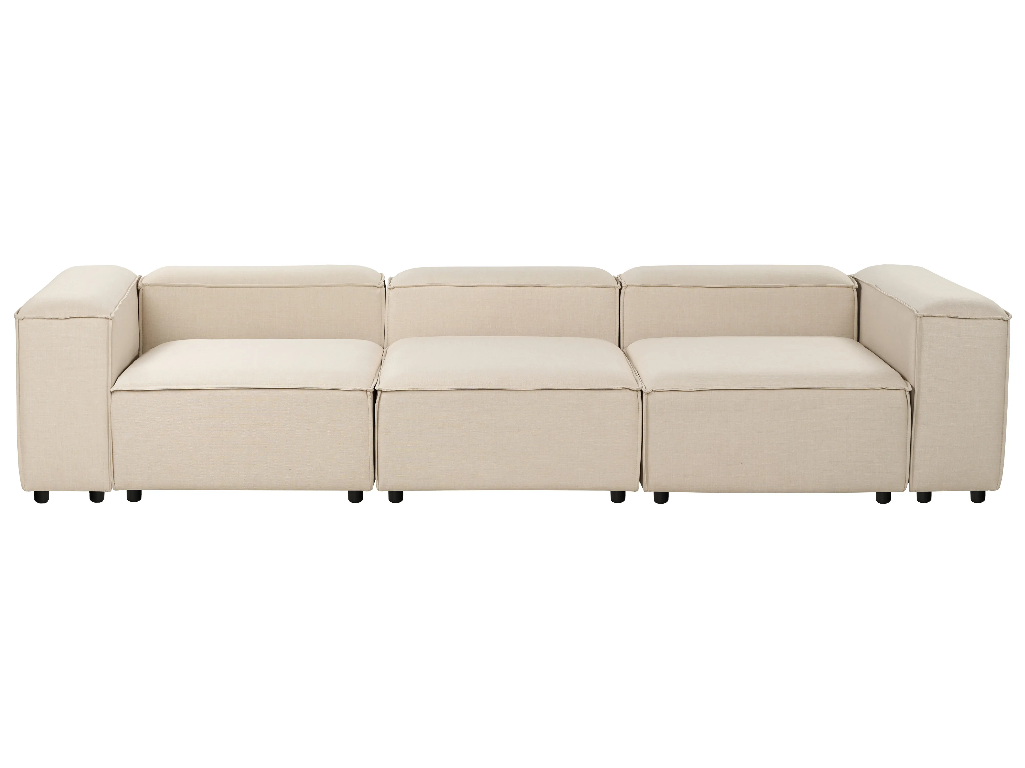 Ottoman ARDAL Fabric Beige
