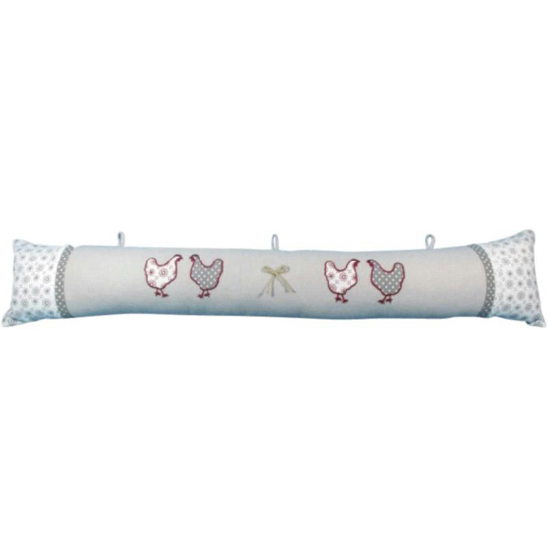 - Bas de porte en coton et lin poule